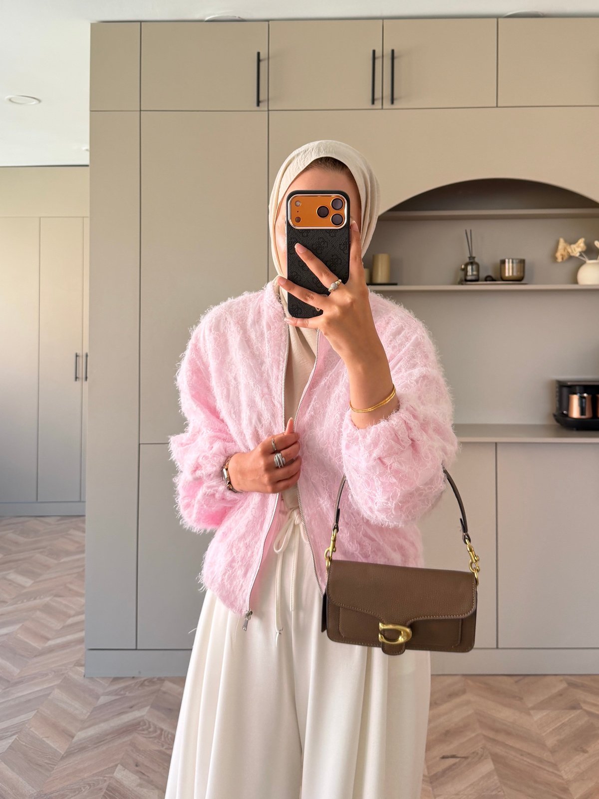 Lia Bomber Ceket Pembe (4523)