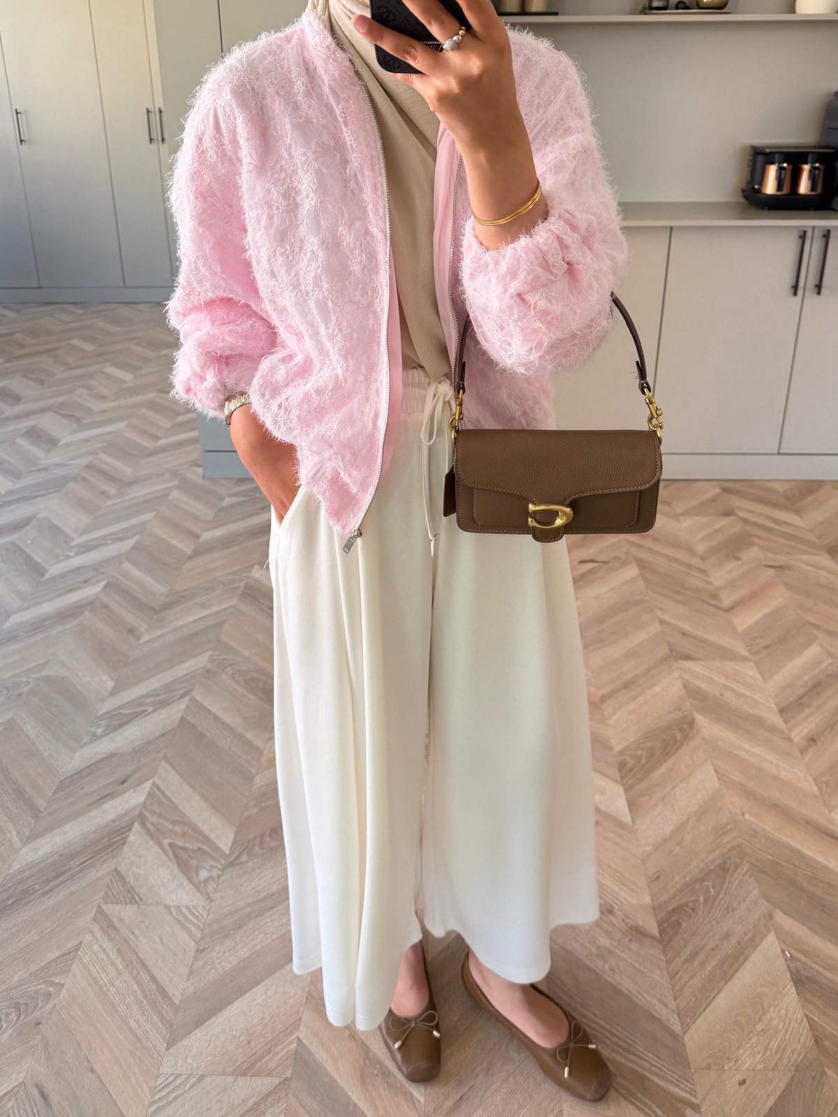Lia Bomber Ceket Pembe (4523)