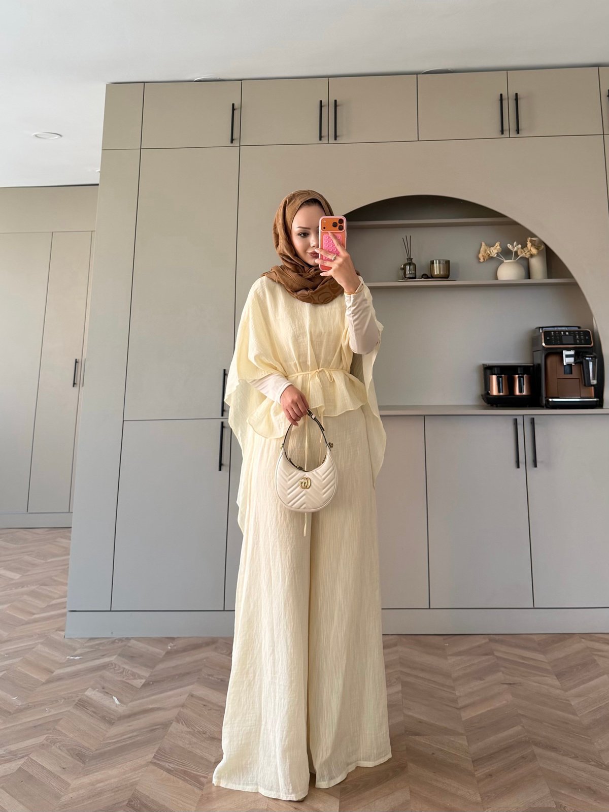 Lilas Asimetrik Kesim Pantolon Takım ButterYellow (4479)
