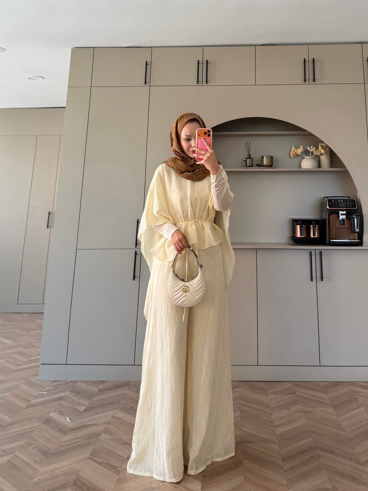 Lilas Asimetrik Kesim Pantolon Takım ButterYellow (4479)