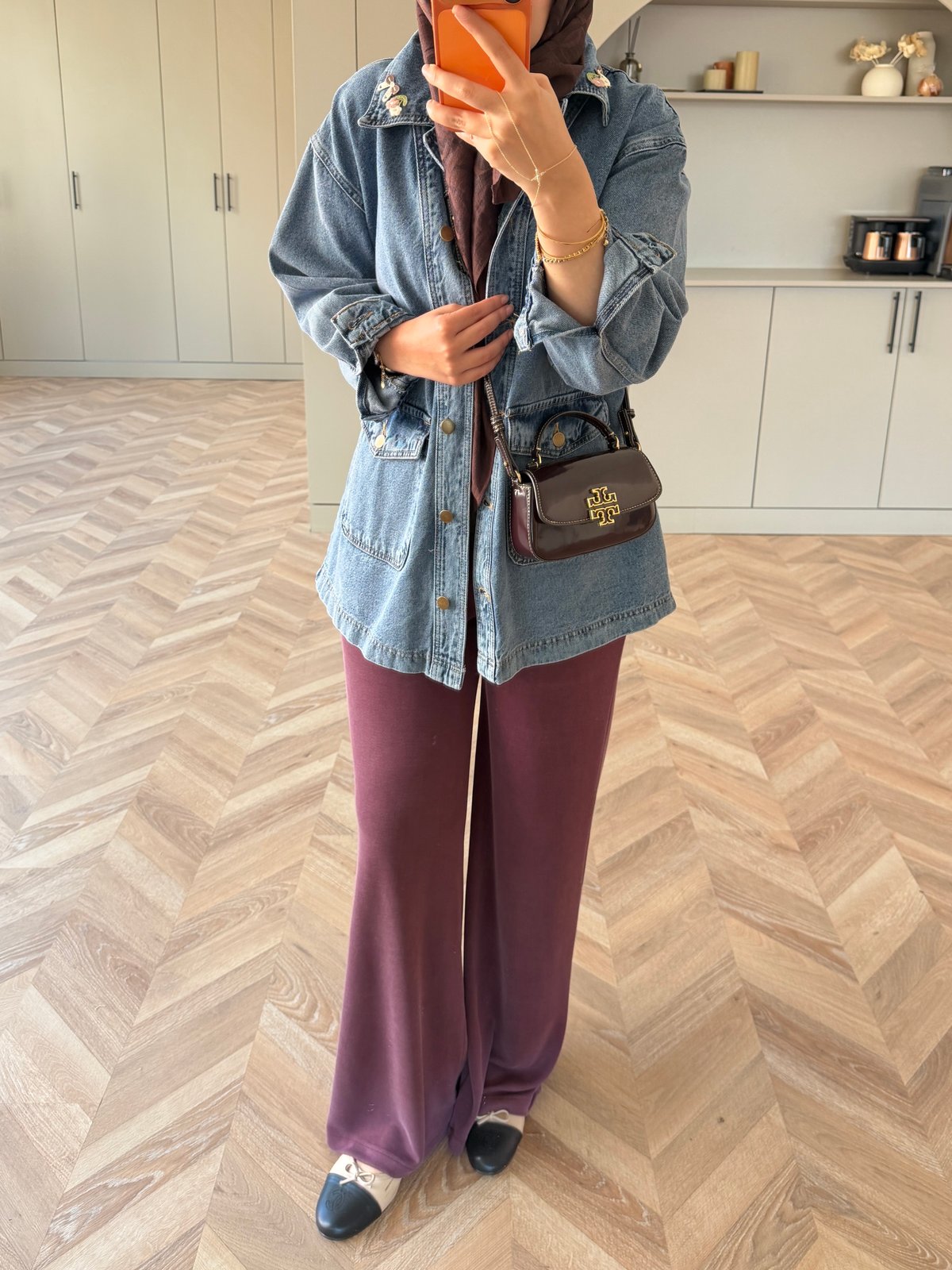 Linda Oyhs Pantolon Bordo (7013)