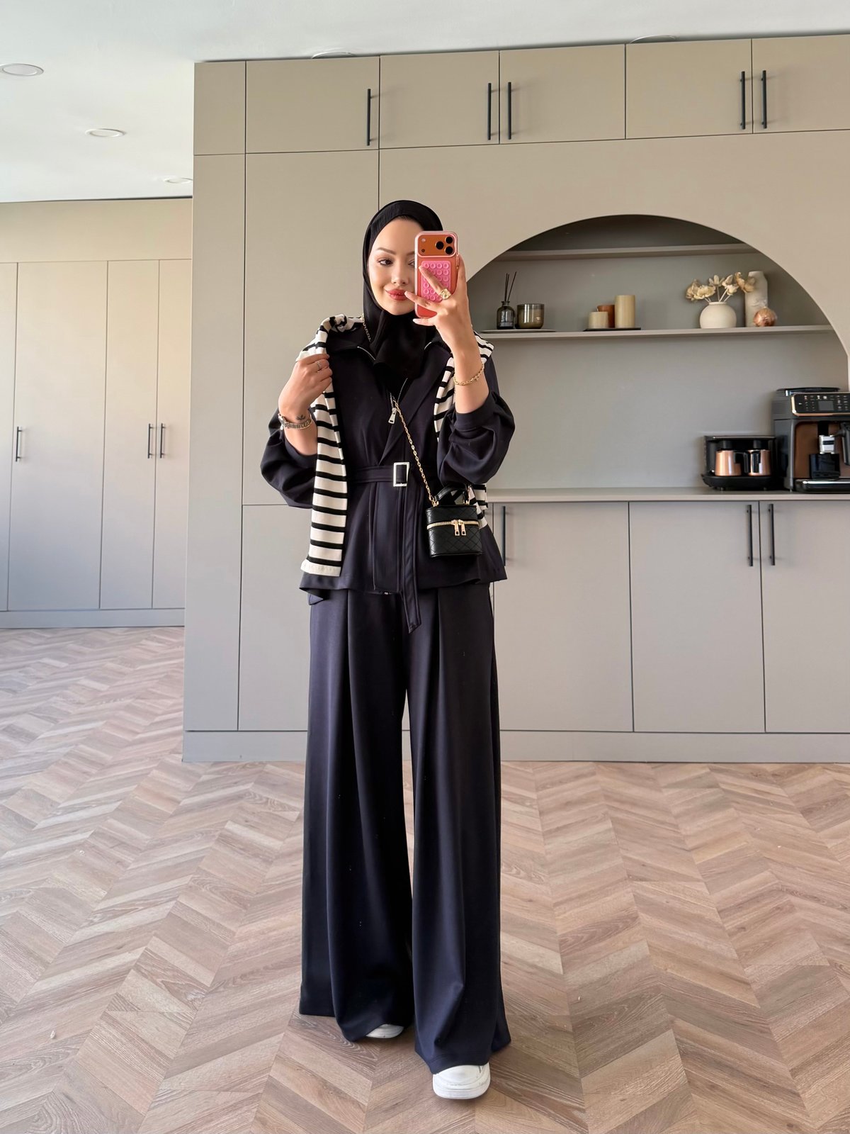 Linel Fermuarlı Oysh Takım Antrasit (4555)