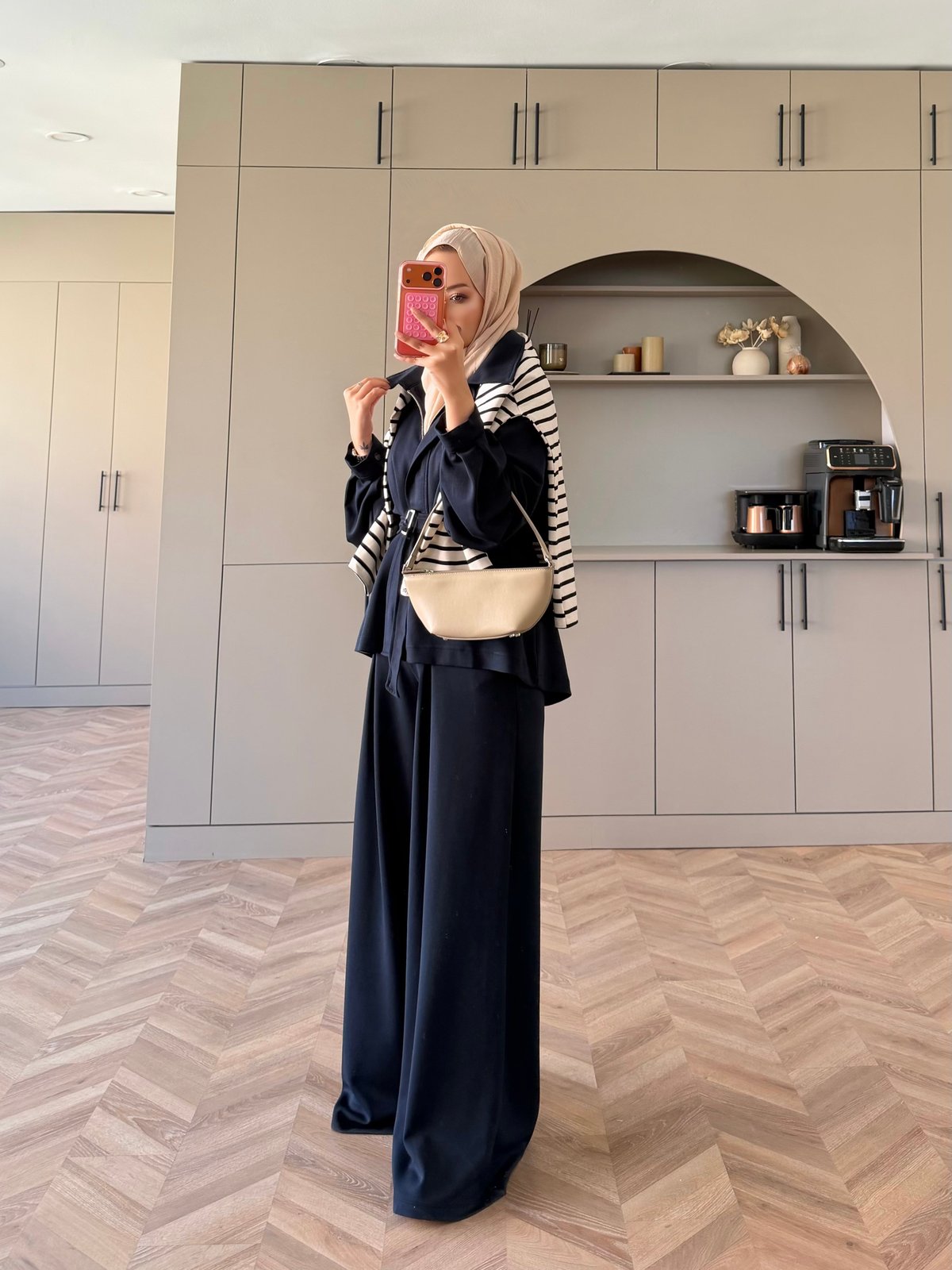 Linel Fermuarlı Oysh Takım Lacivert (4555)