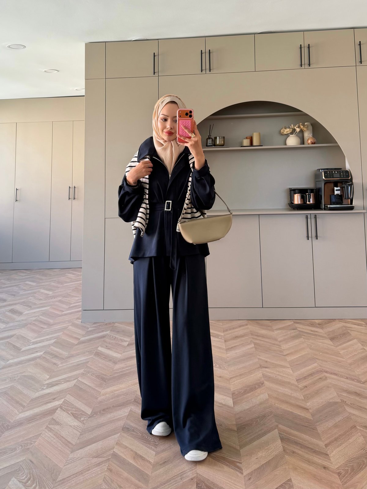 Linel Fermuarlı Oysh Takım Lacivert (4555)