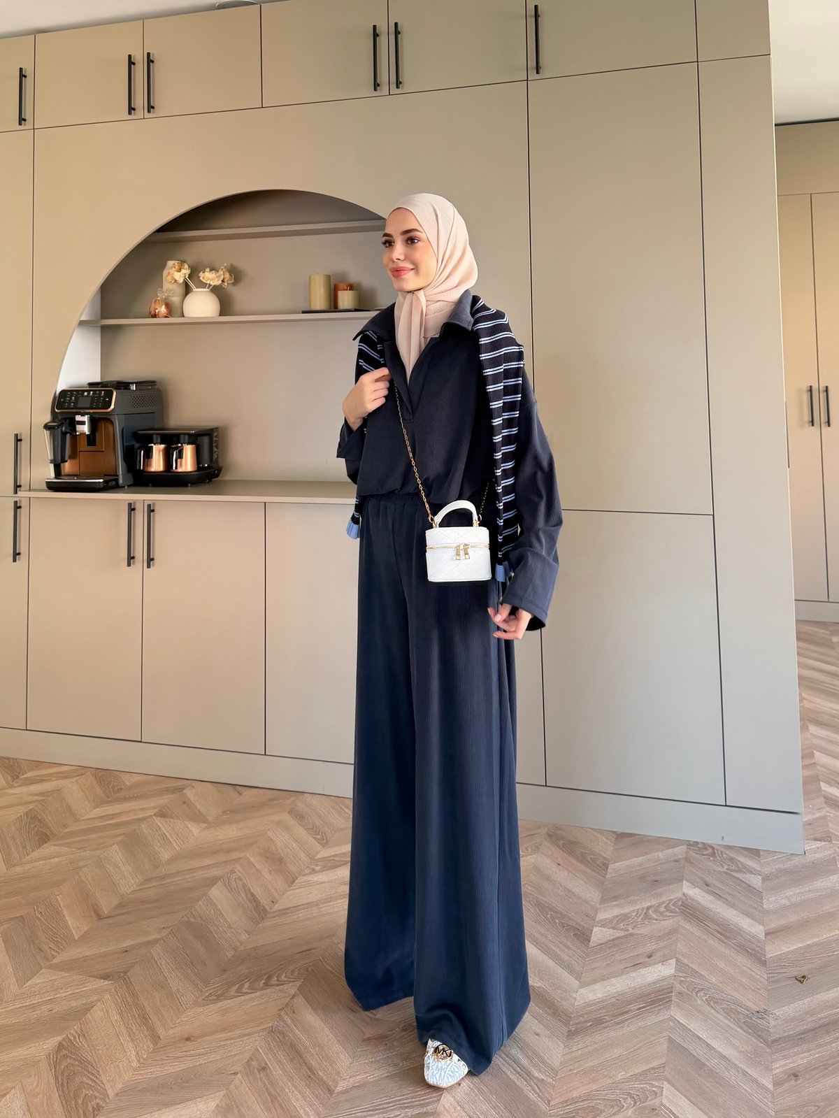 Mantra Polo Yaka Pantolonlu Takım Lacivert (4593)