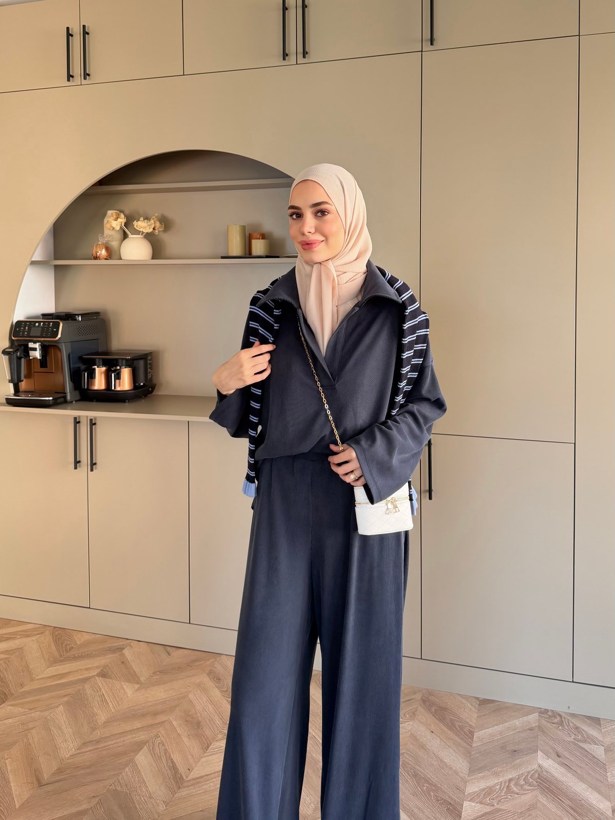Mantra Polo Yaka Pantolonlu Takım Lacivert (4593)