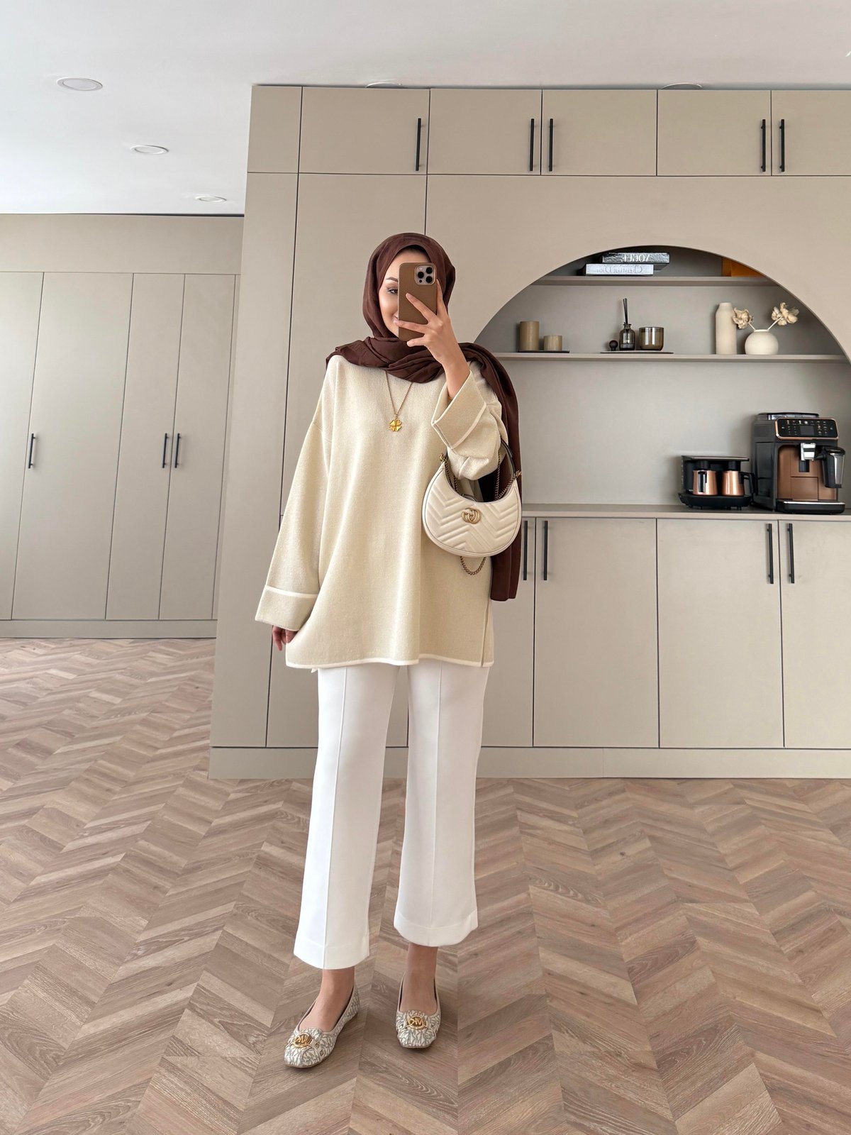 Maya Simli Merserize Kazak Bej 