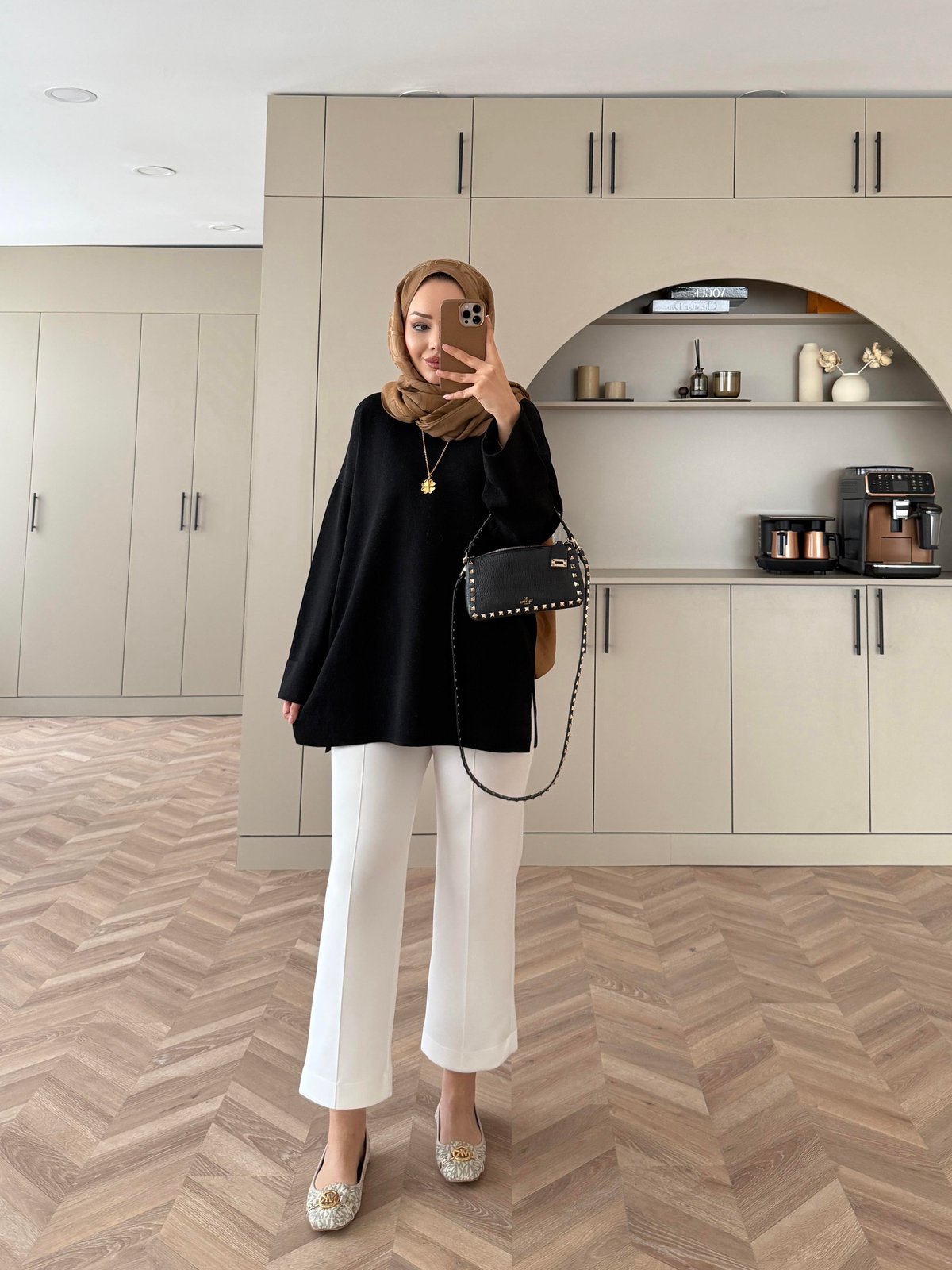 Maya Simli Merserize Kazak Siyah