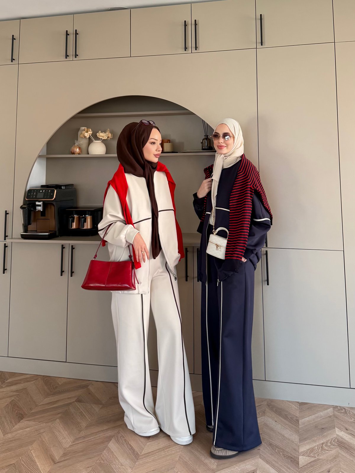 Melora Fermuarlı Eşofman Takım Lacivert (4567)