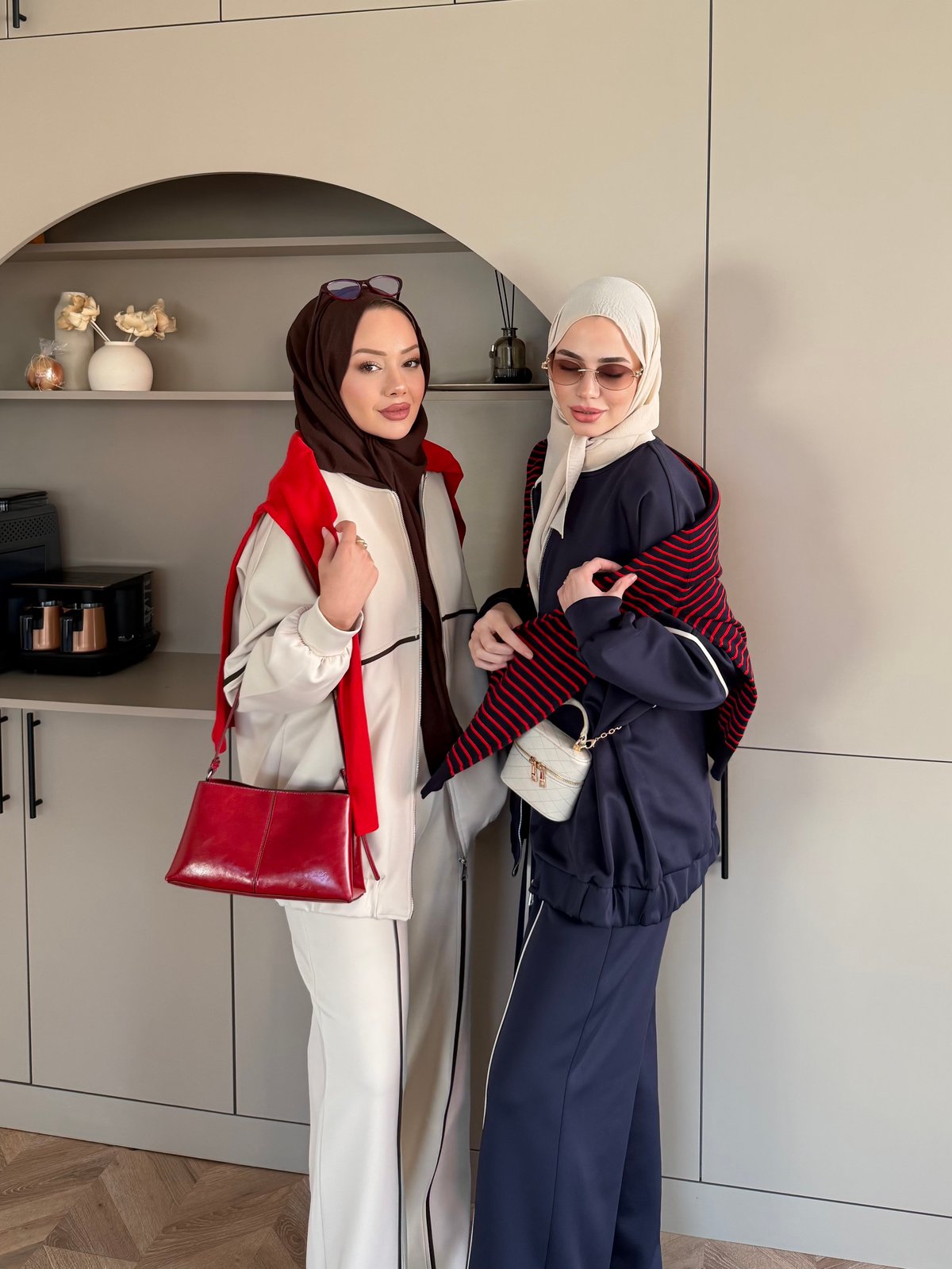 Melora Fermuarlı Eşofman Takım Lacivert (4567)