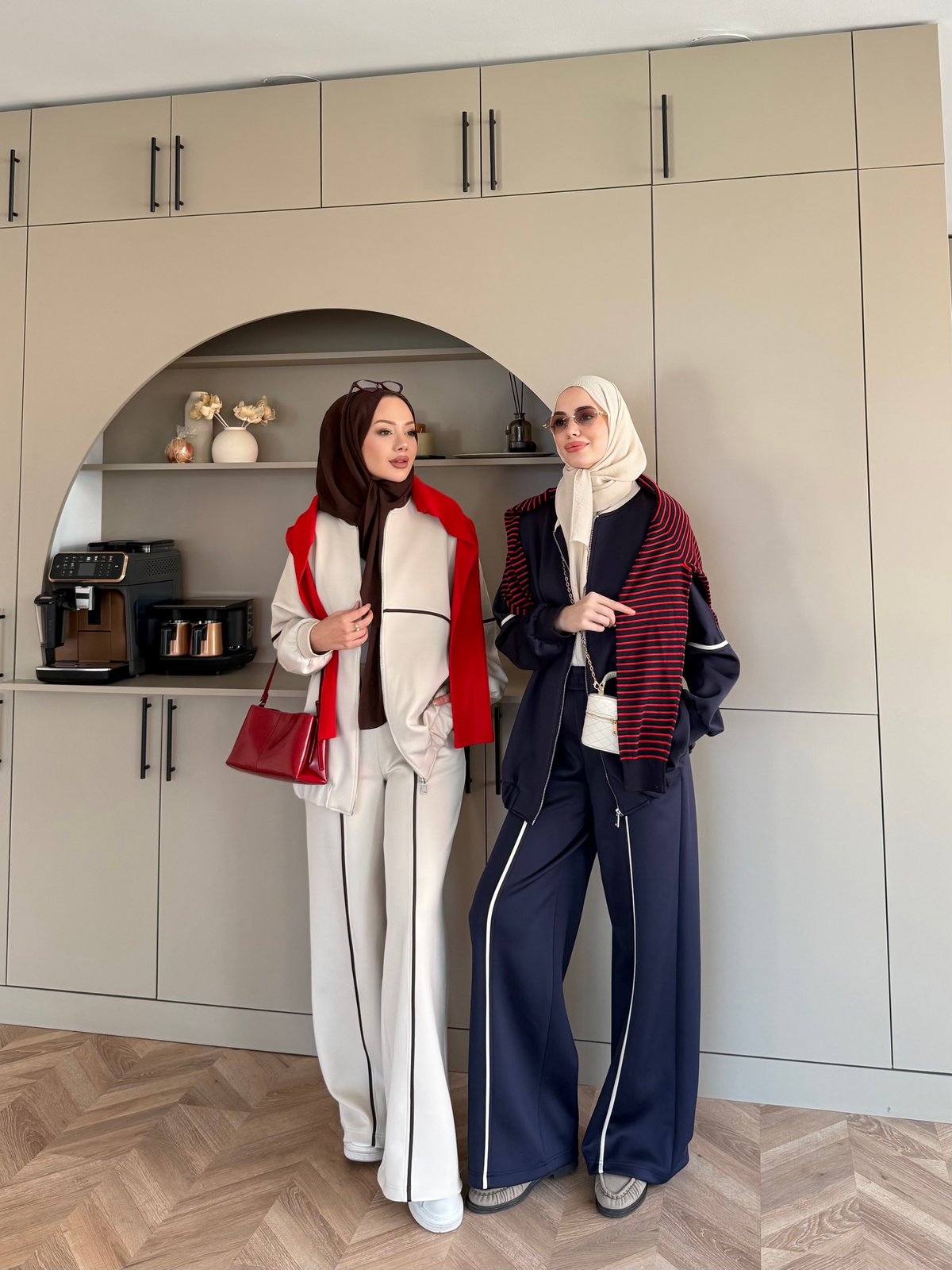Melora Fermuarlı Eşofman Takım Lacivert (4567)