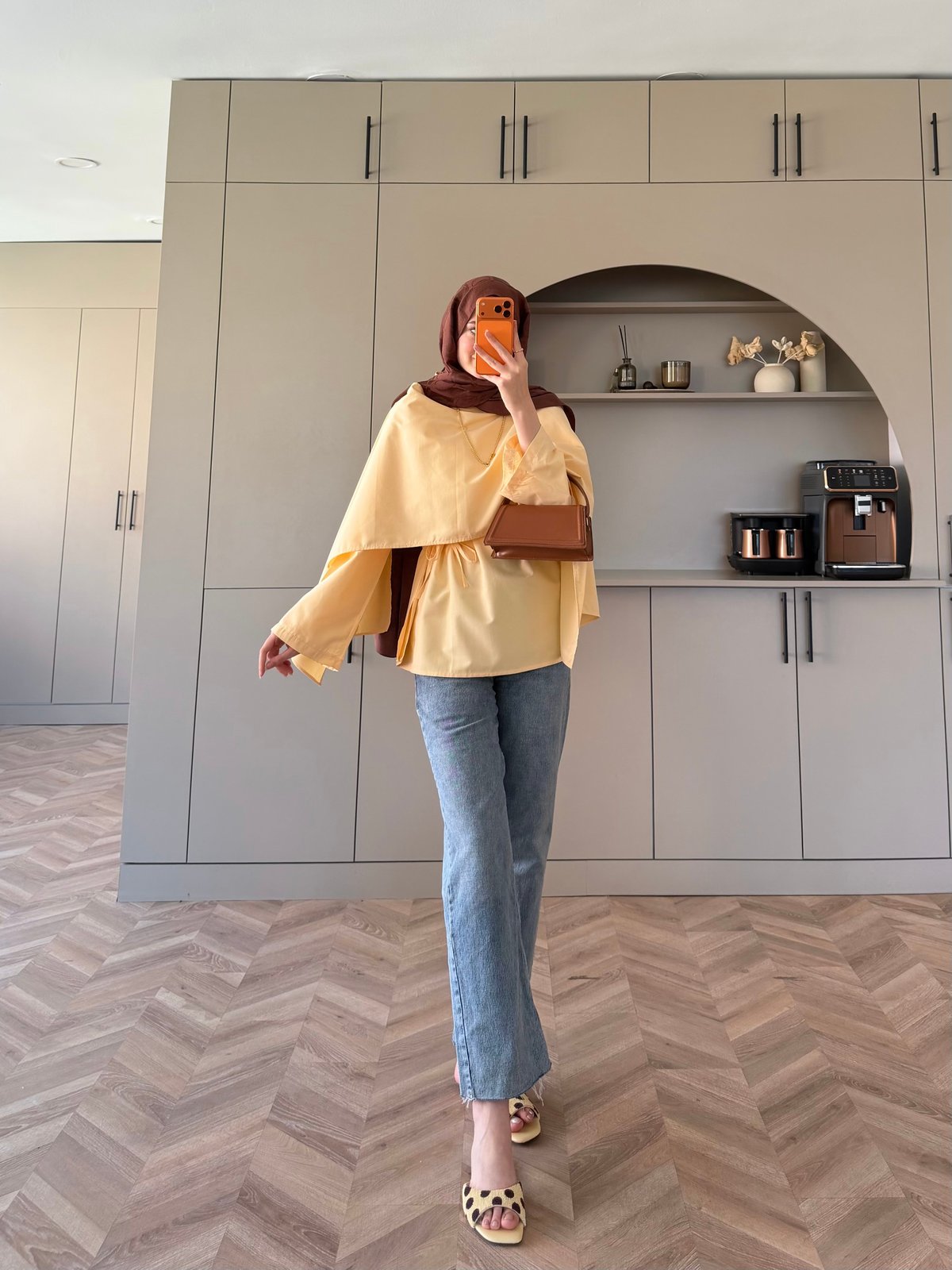 Motto Pelerin Yakalı Bluz Butteryellow (4506)