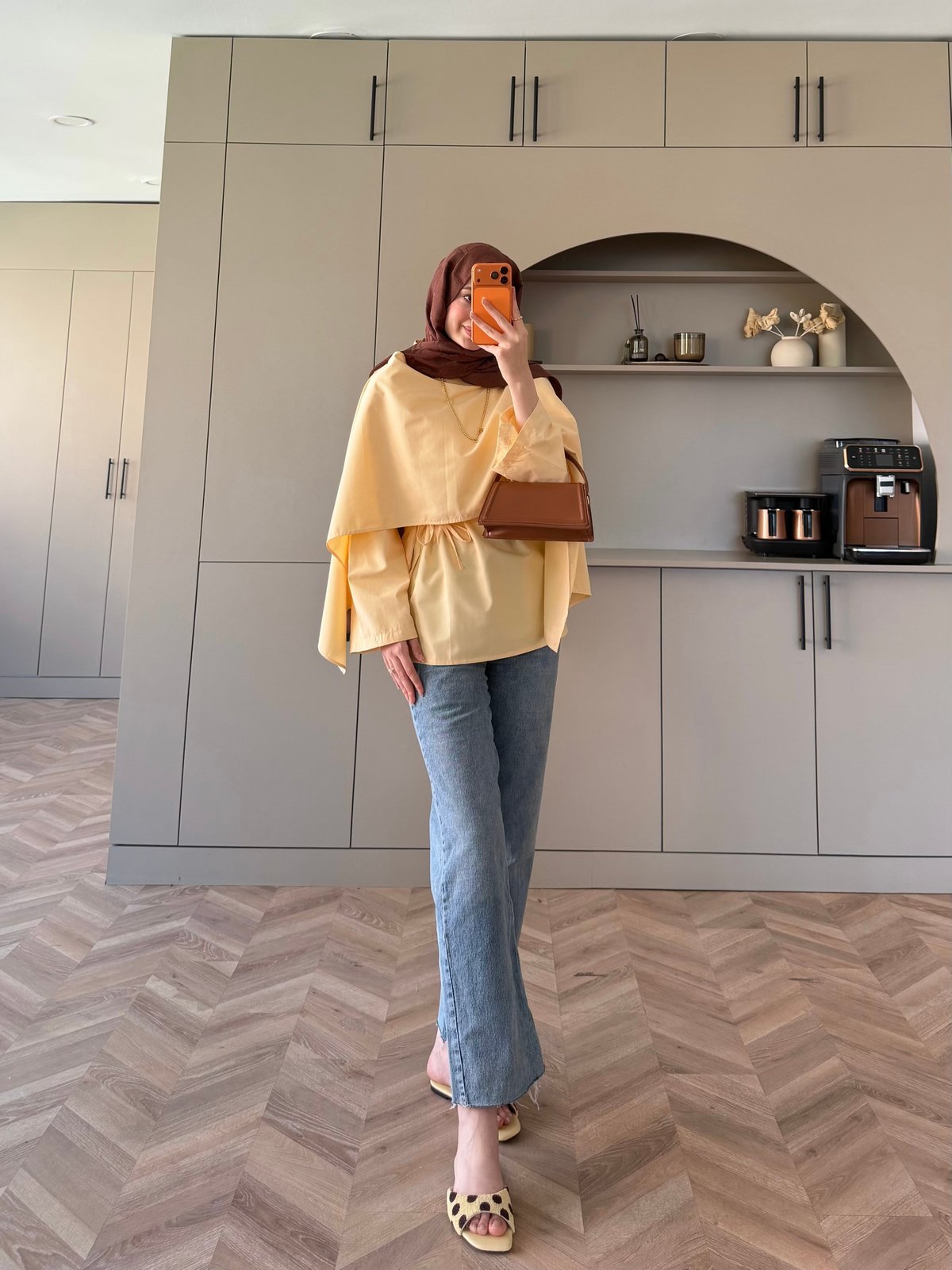 Motto Pelerin Yakalı Bluz Butteryellow (4506)