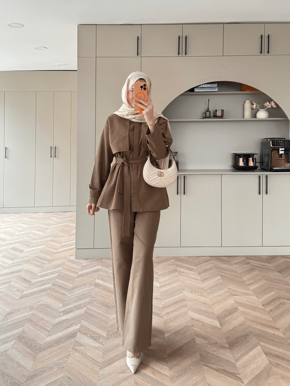 Norton Pantolonlu Takım Taba (4448)