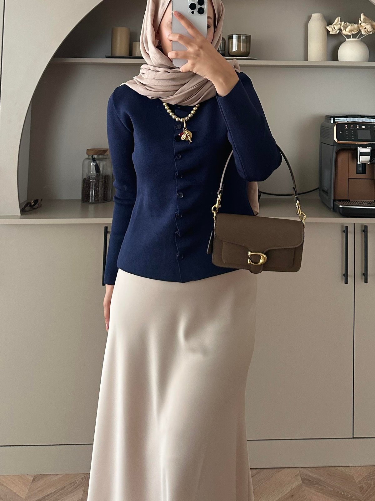 Odella Çelik Örme Hırka Lacivert