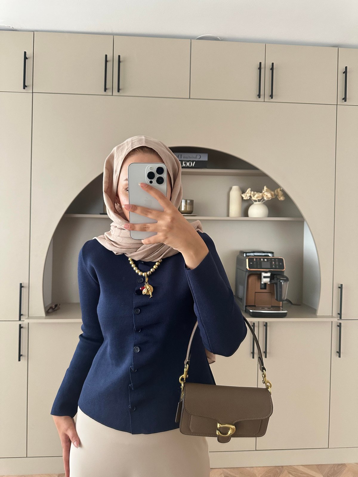 Odella Çelik Örme Hırka Lacivert