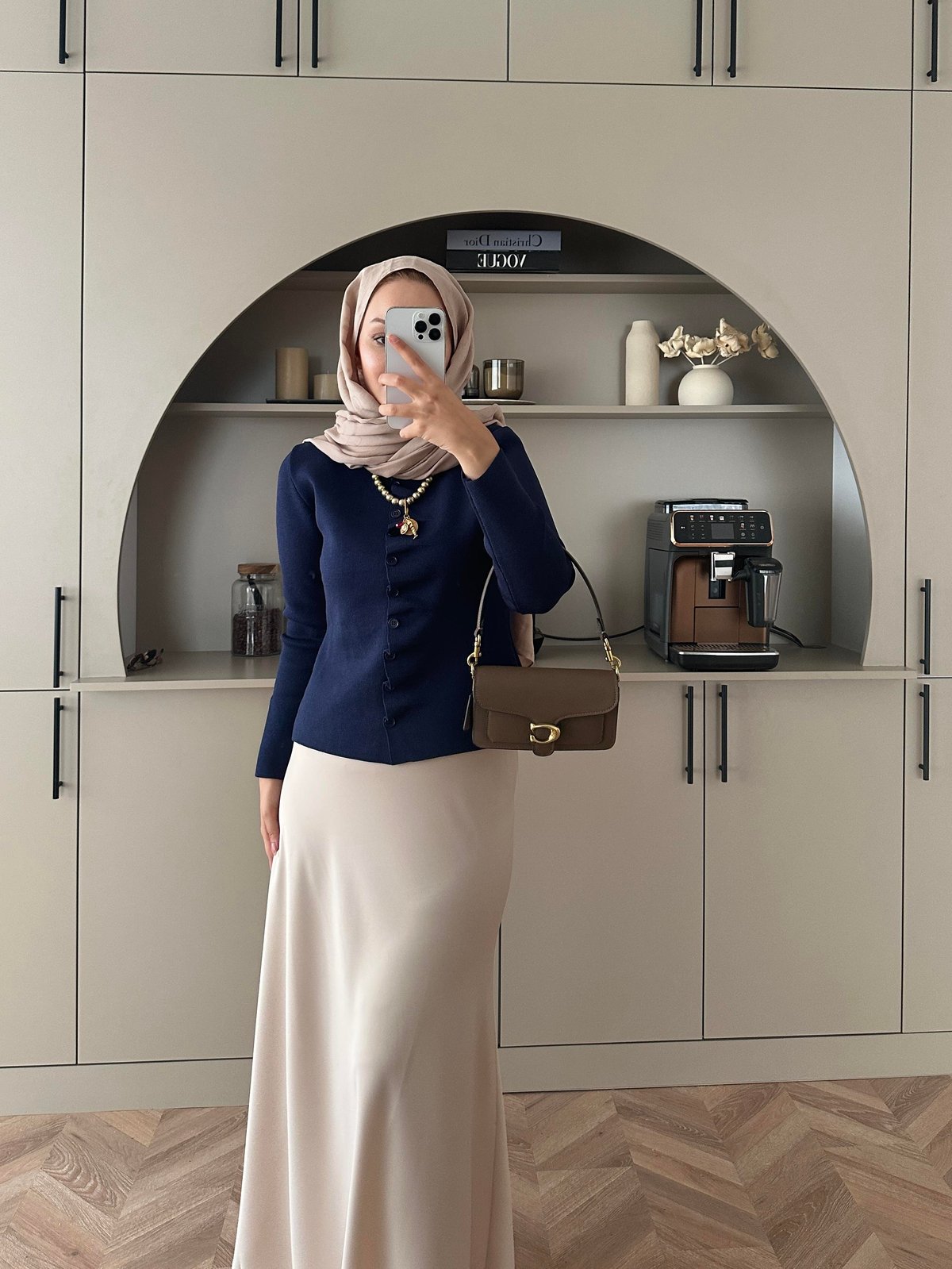 Odella Çelik Örme Hırka Lacivert