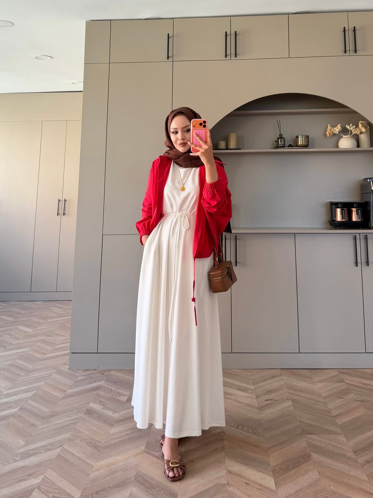 Oysh İçlik Elbise Beyaz (4547)
