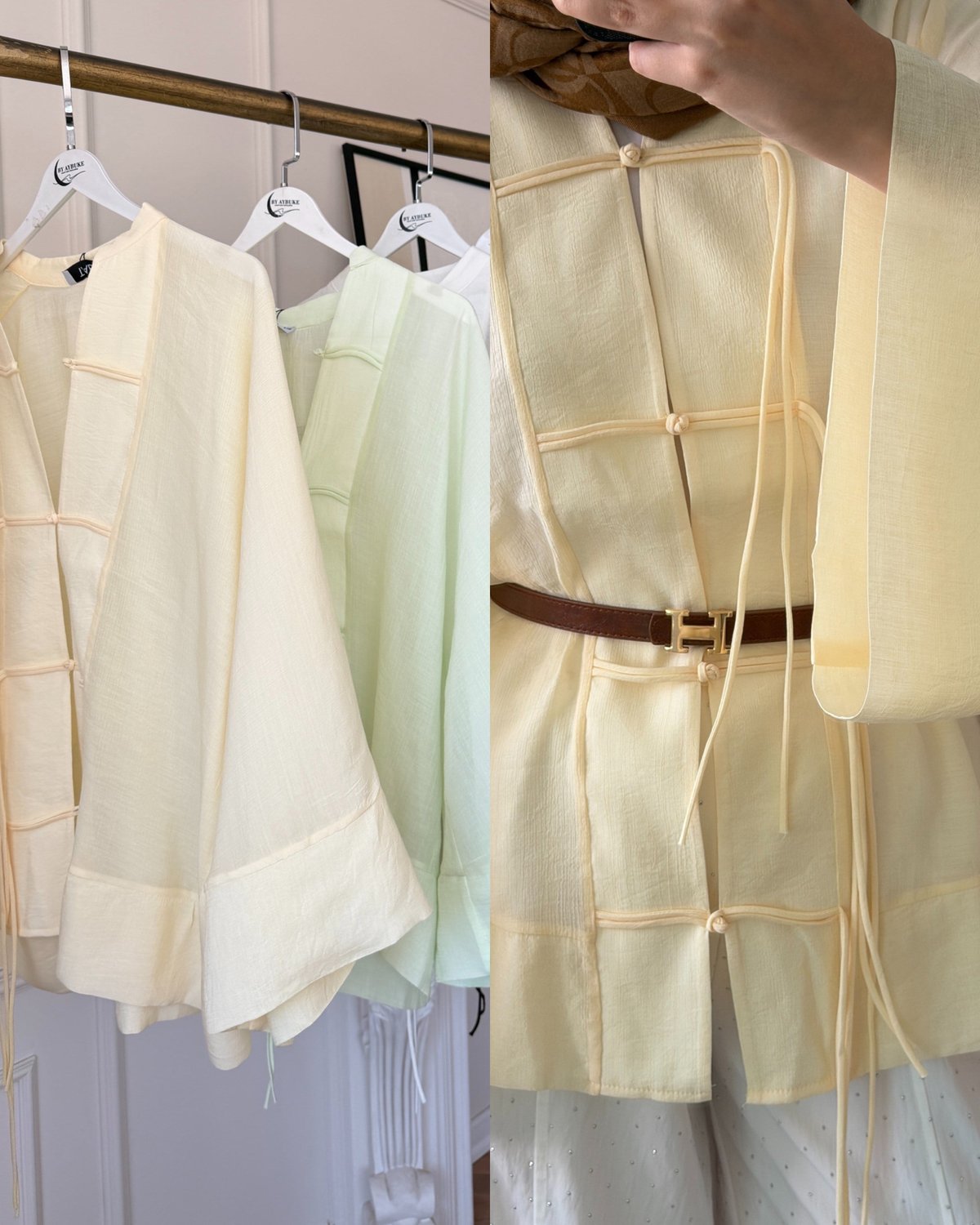 Peri Kimono Ceket ButterYellow (2366)