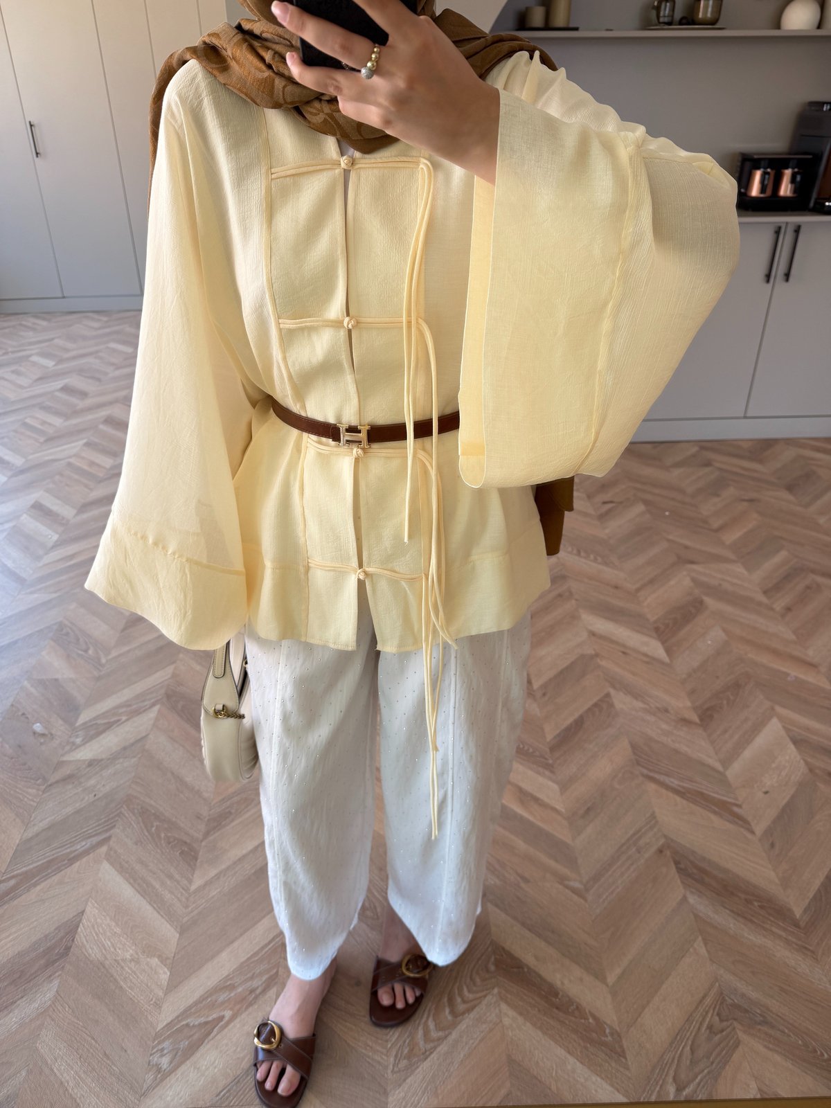 Peri Kimono Ceket ButterYellow (2366)