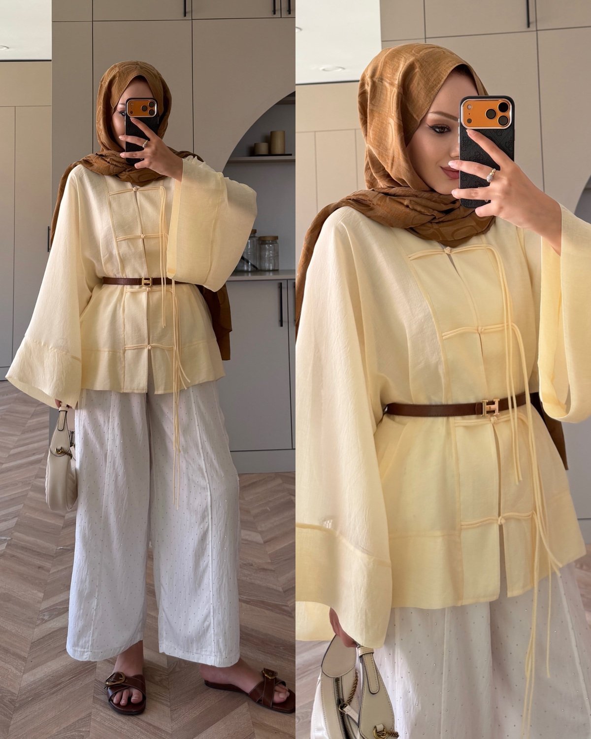 Peri Kimono Ceket ButterYellow (2366)