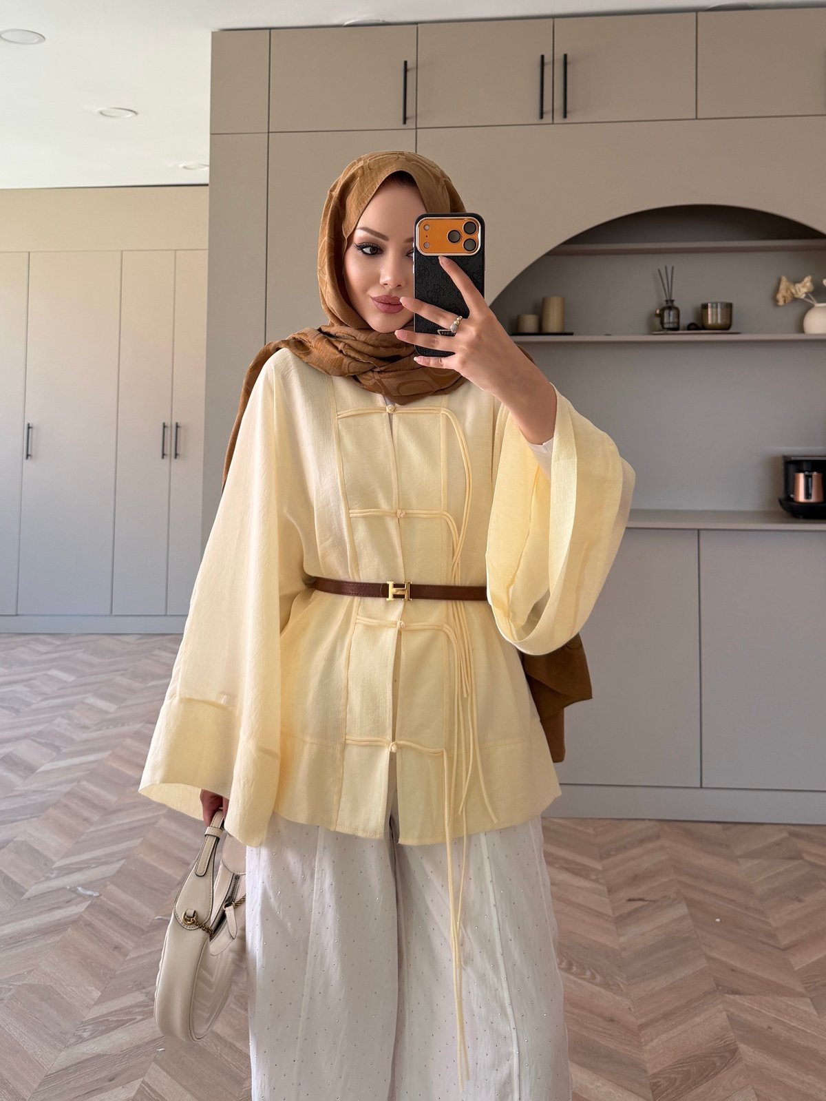 Peri Kimono Ceket ButterYellow (2366)