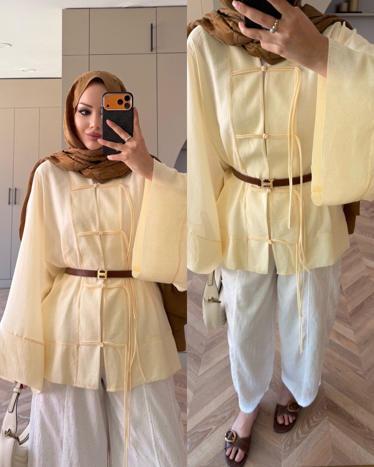 Peri Kimono Ceket ButterYellow (2366)