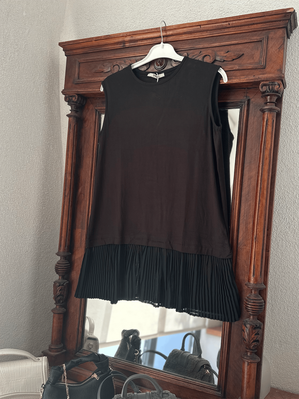 Piliseli İçlik Siyah 75cm