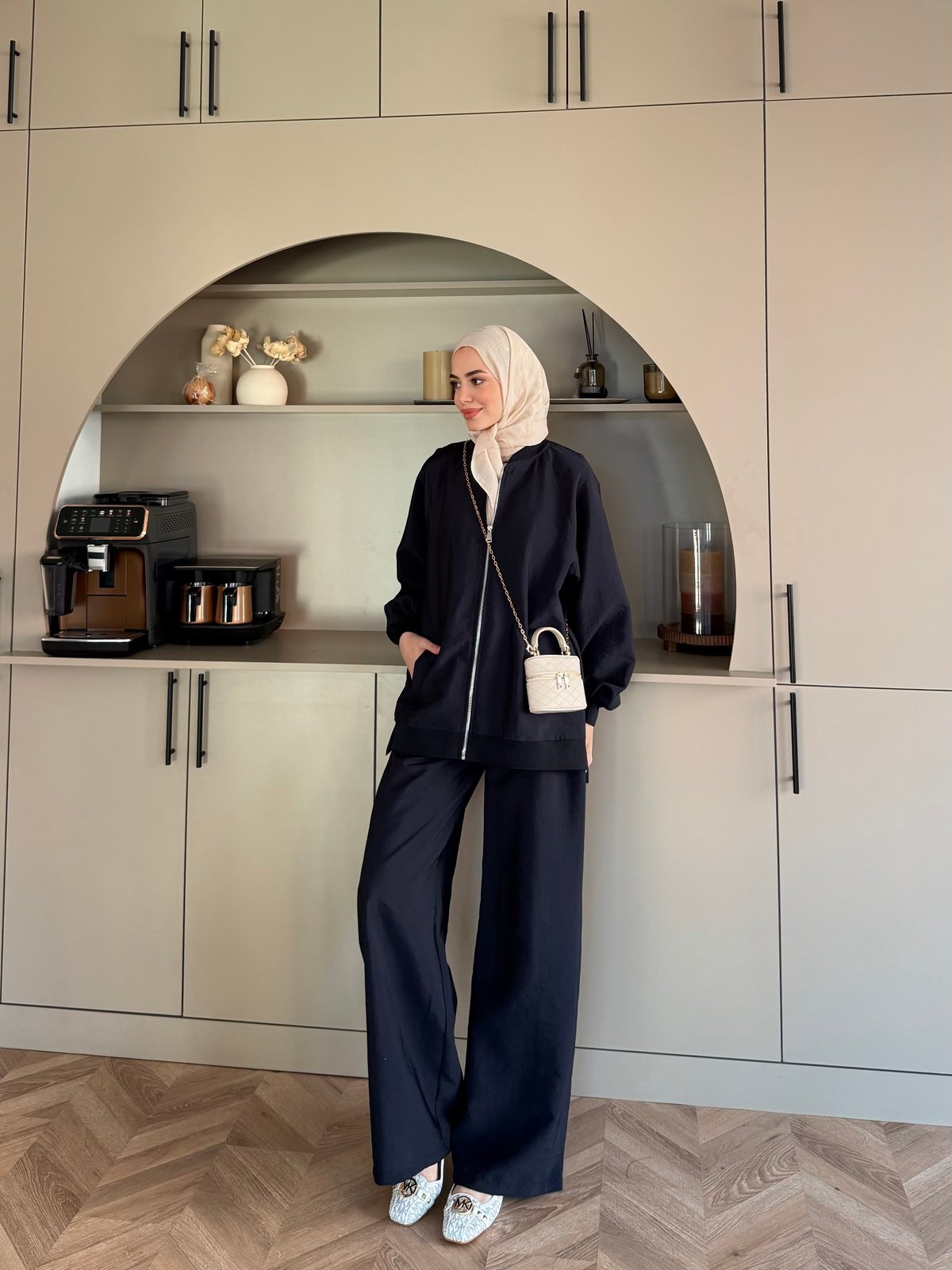 Pulp Bomber Pantolonlu Takım Lacivert (4582)