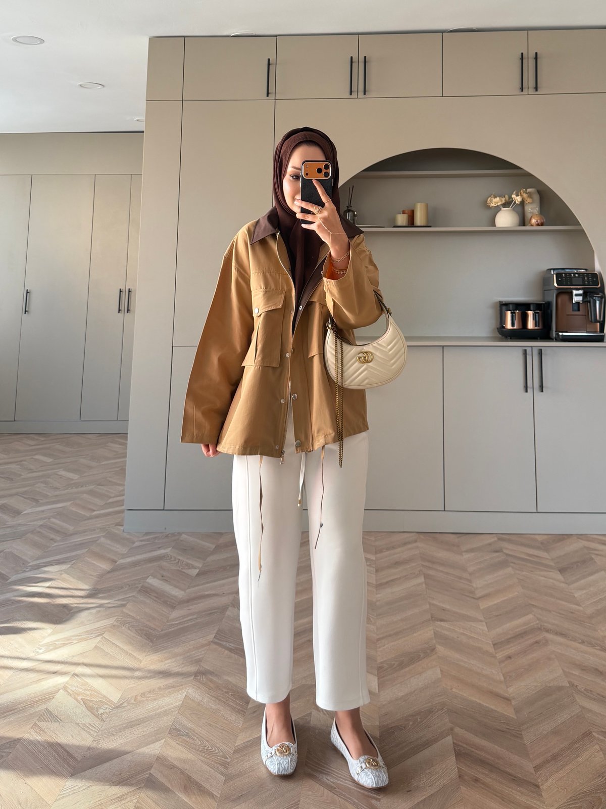 Rio Çıtçıtlı Ceket Camel (2381)