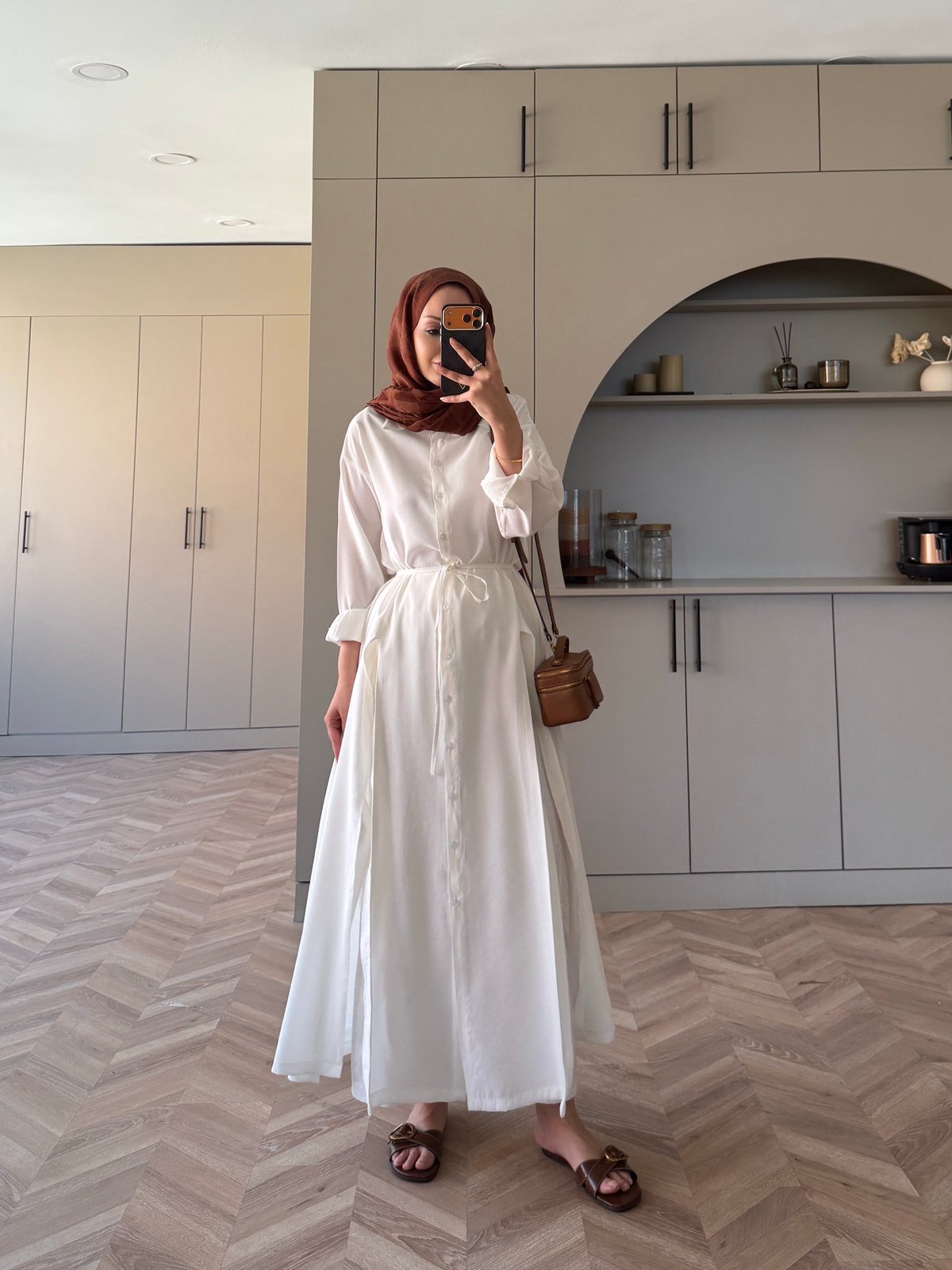 Ruiza Tunik/Elbise Beyaz (2364)