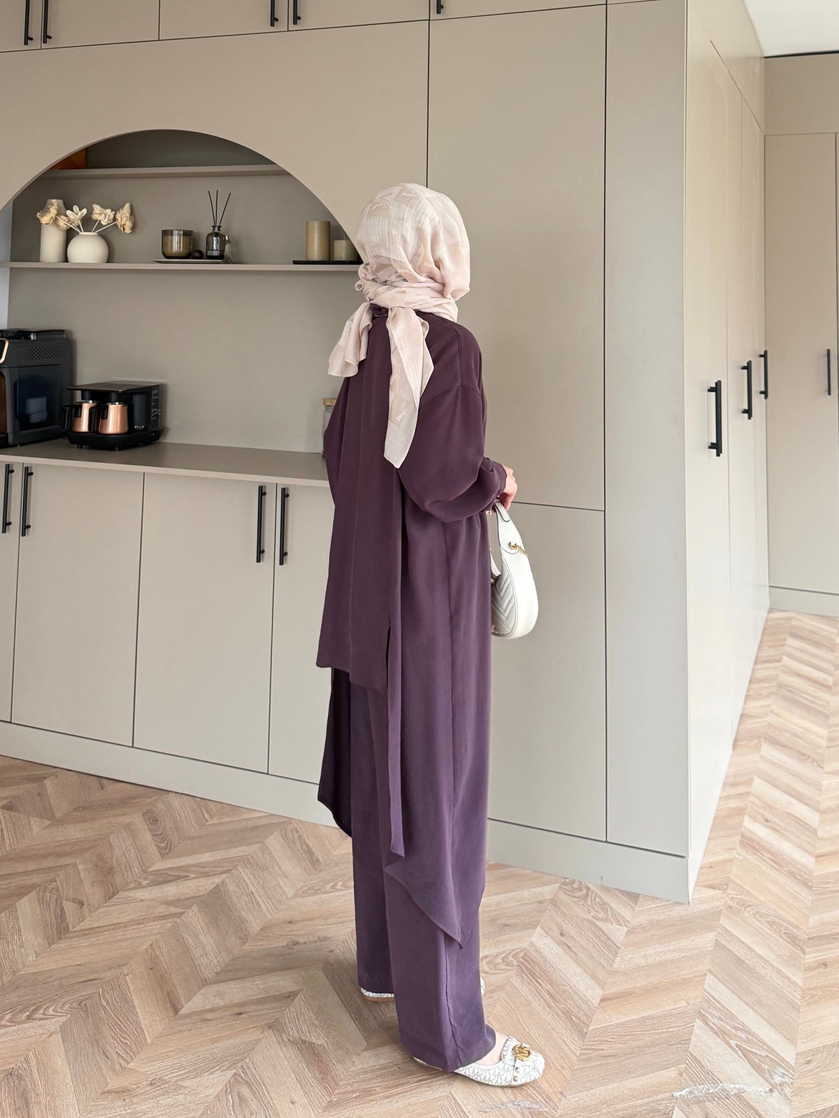 Sane Pantolonlu Takım Bordo (2362)