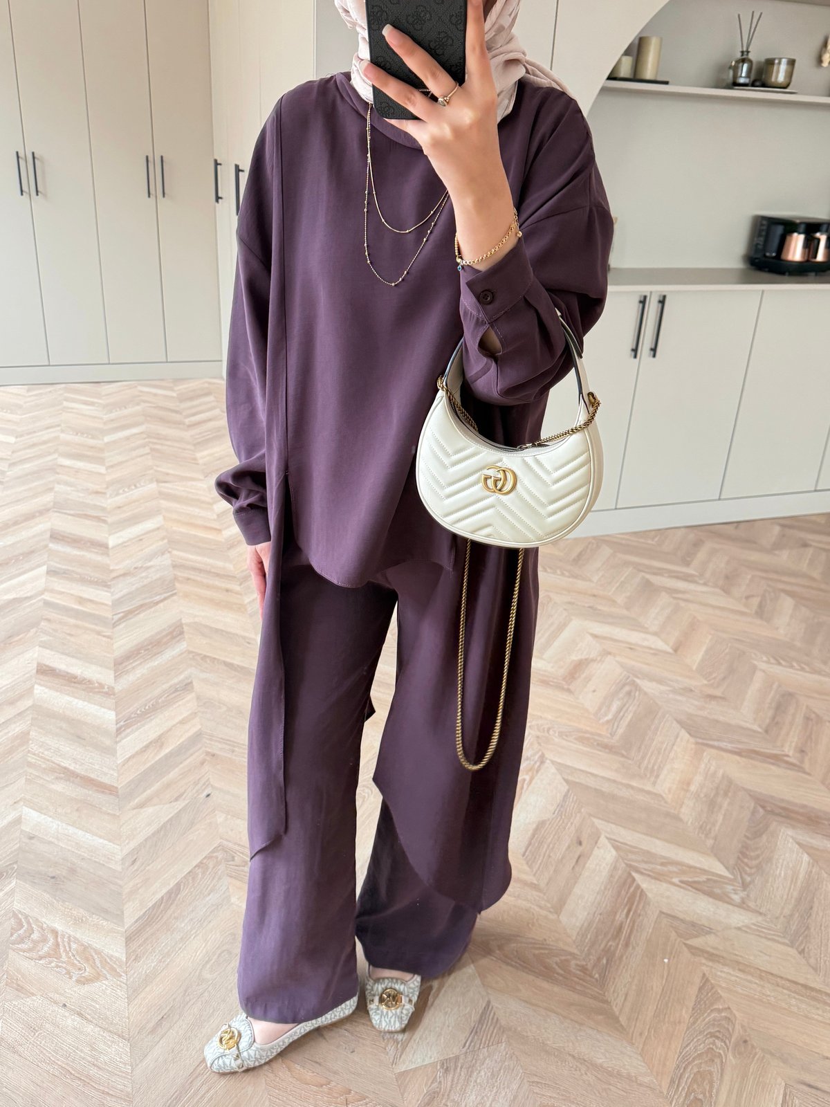 Sane Pantolonlu Takım Bordo (2362)