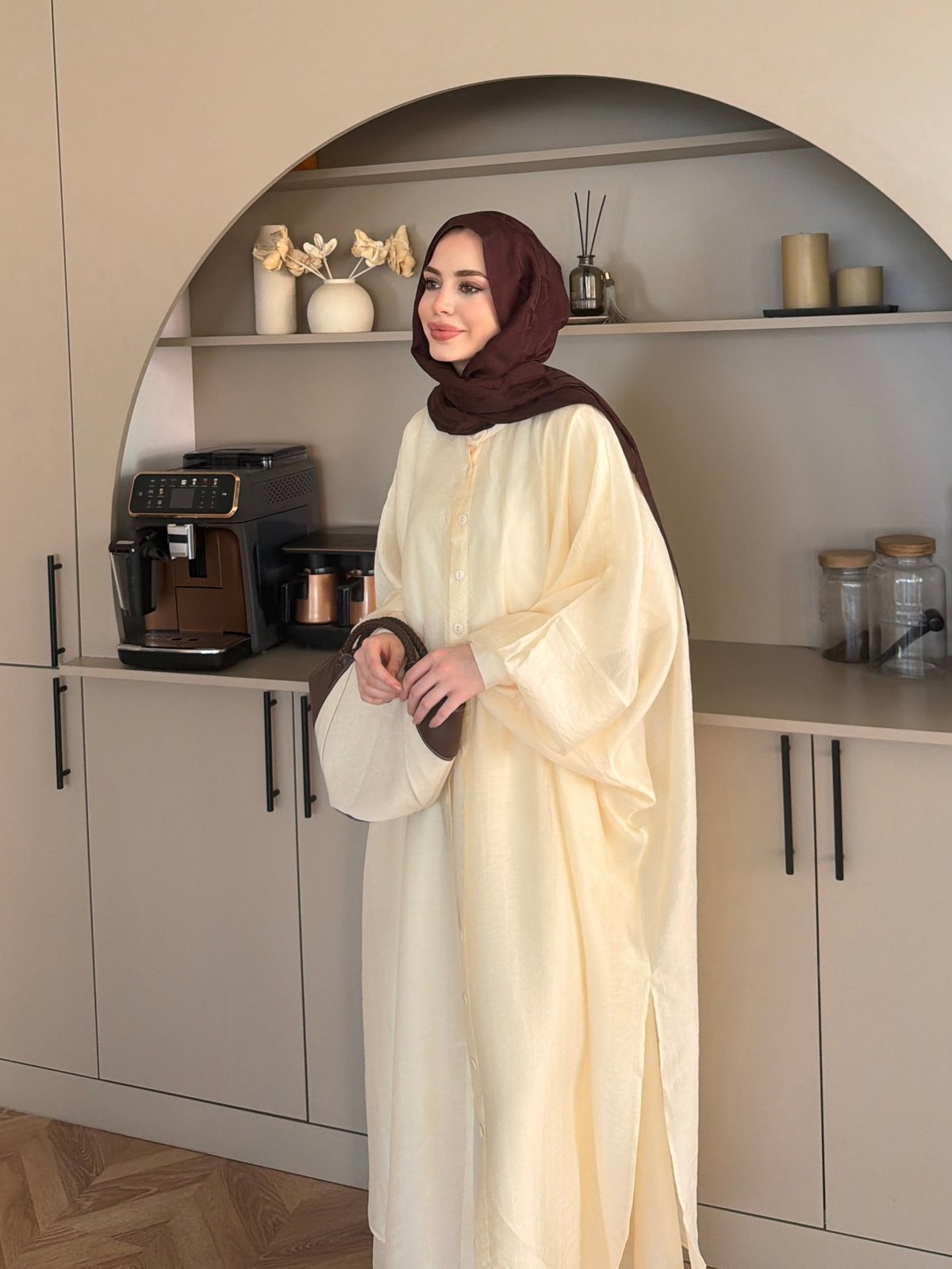 Sarnıç Yarasa Kol Pantolonlu Takım Sarı (2417)