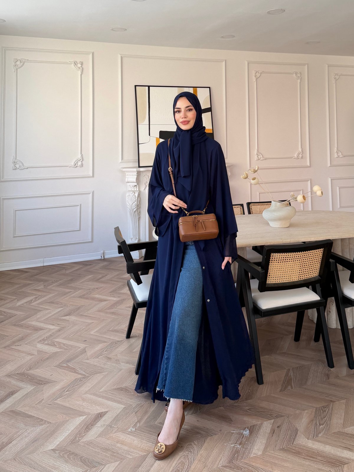 Sena Şallı Abaya Lacivert (2000)
