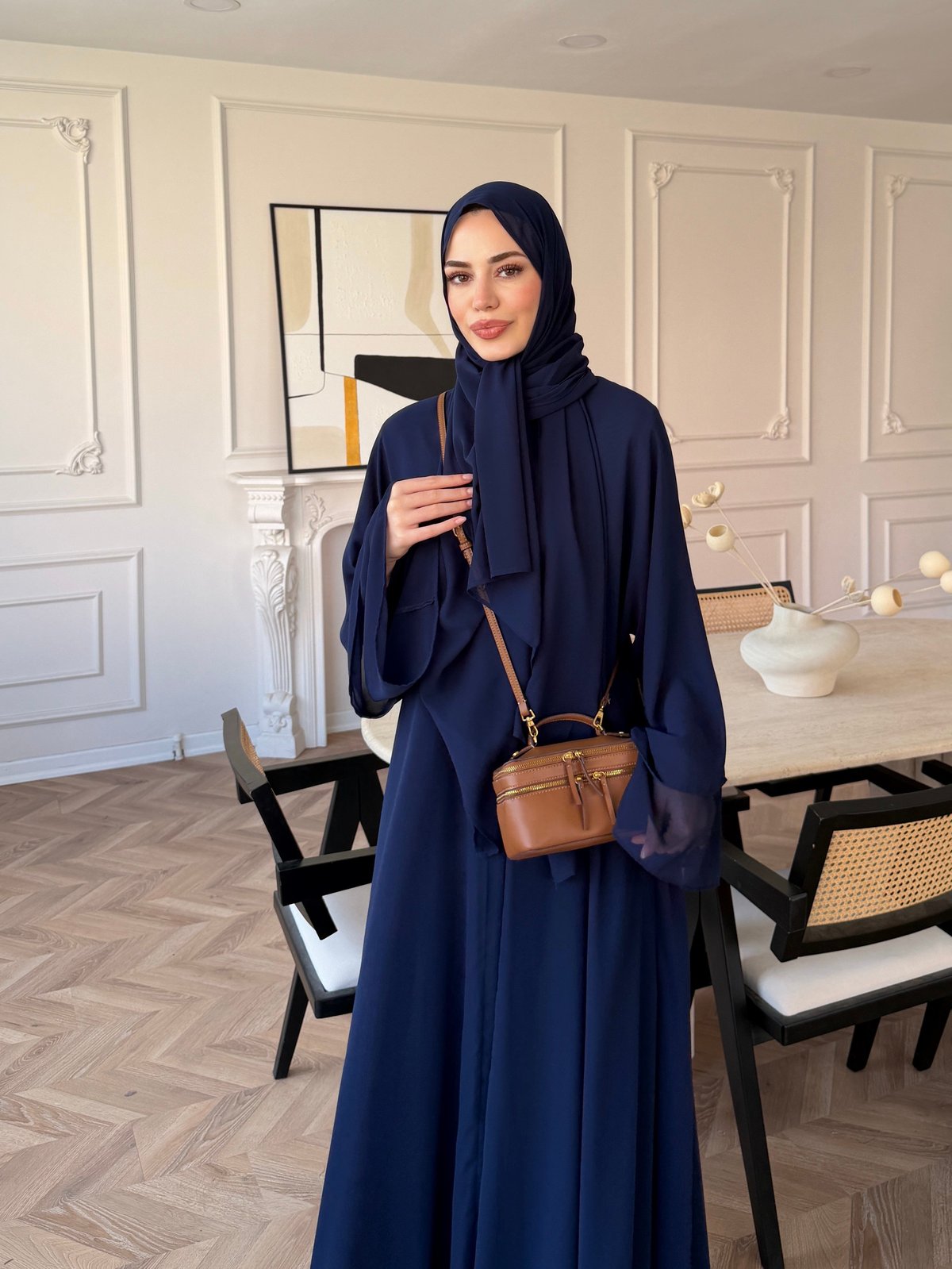 Sena Şallı Abaya Lacivert (2000)