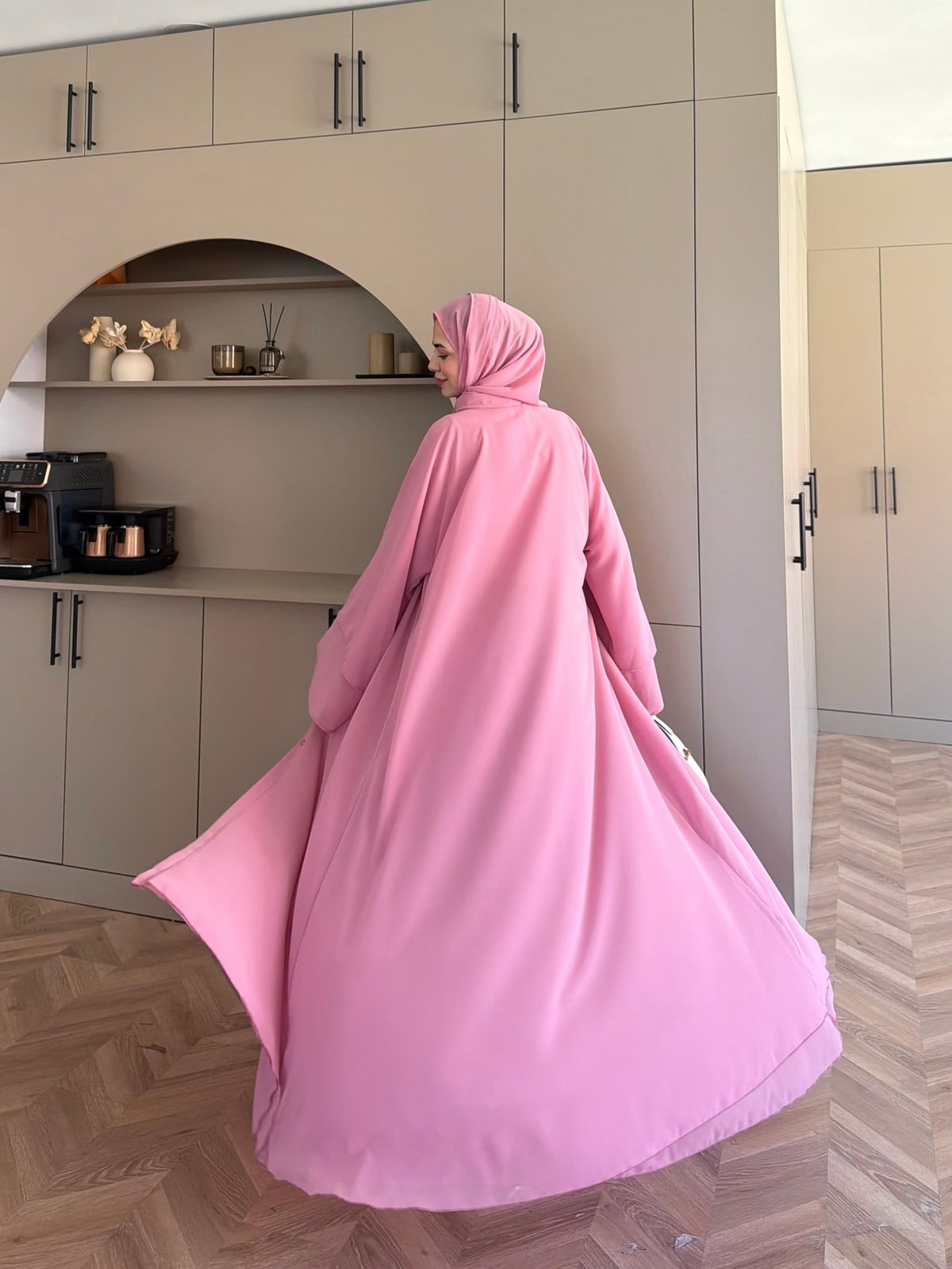 Sena Şallı Abaya Pembe (2000)