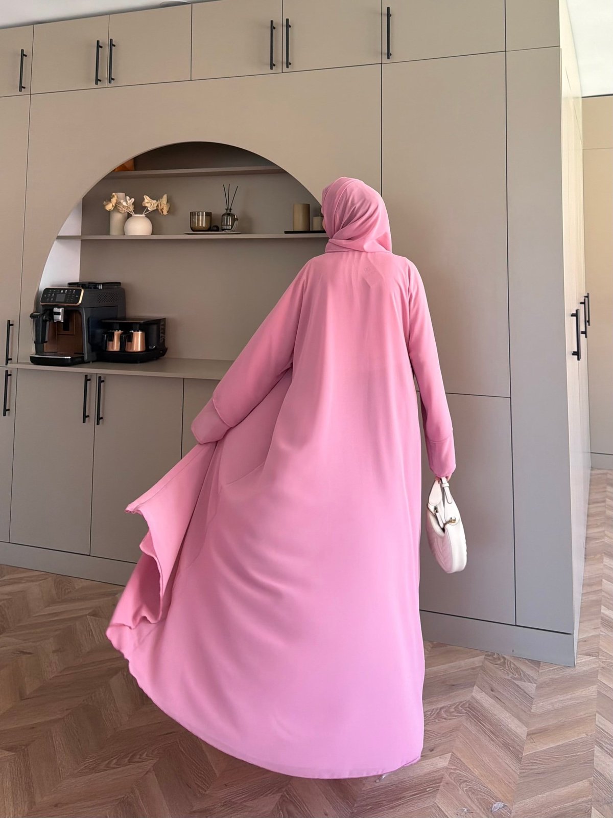 Sena Şallı Abaya Pembe (2000)