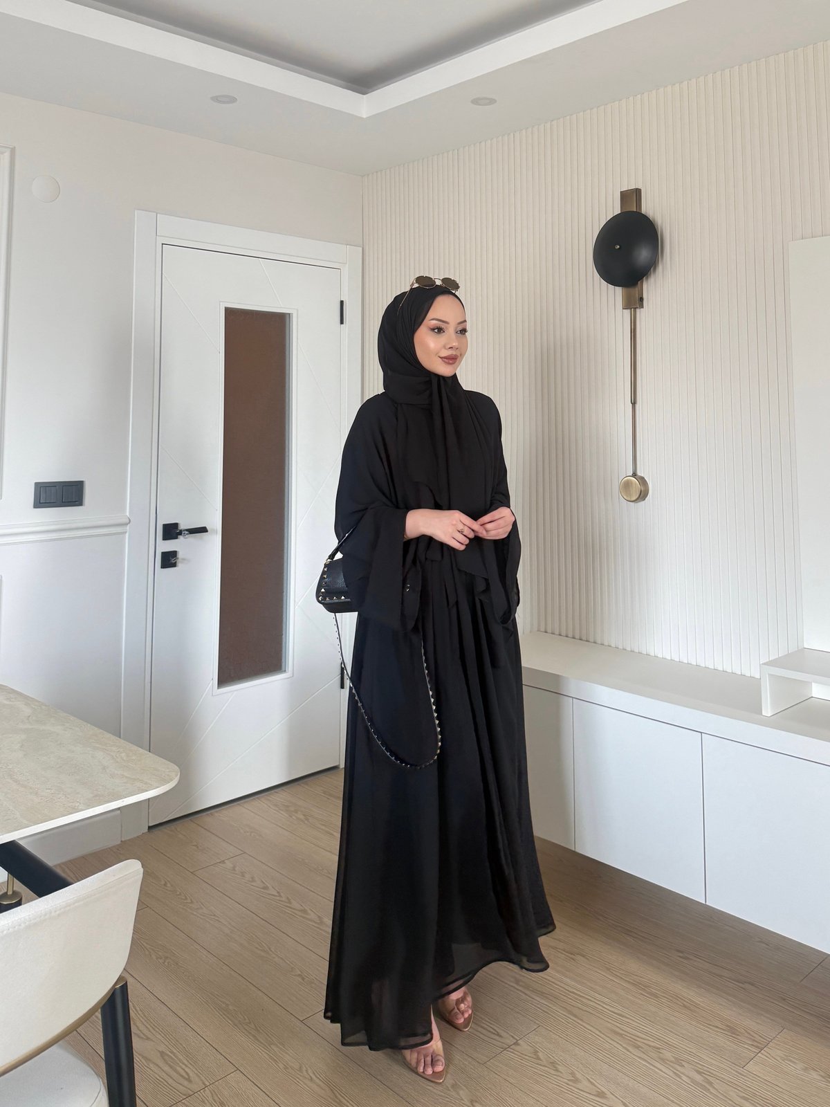 Sena Şallı Abaya Siyah (2000)
