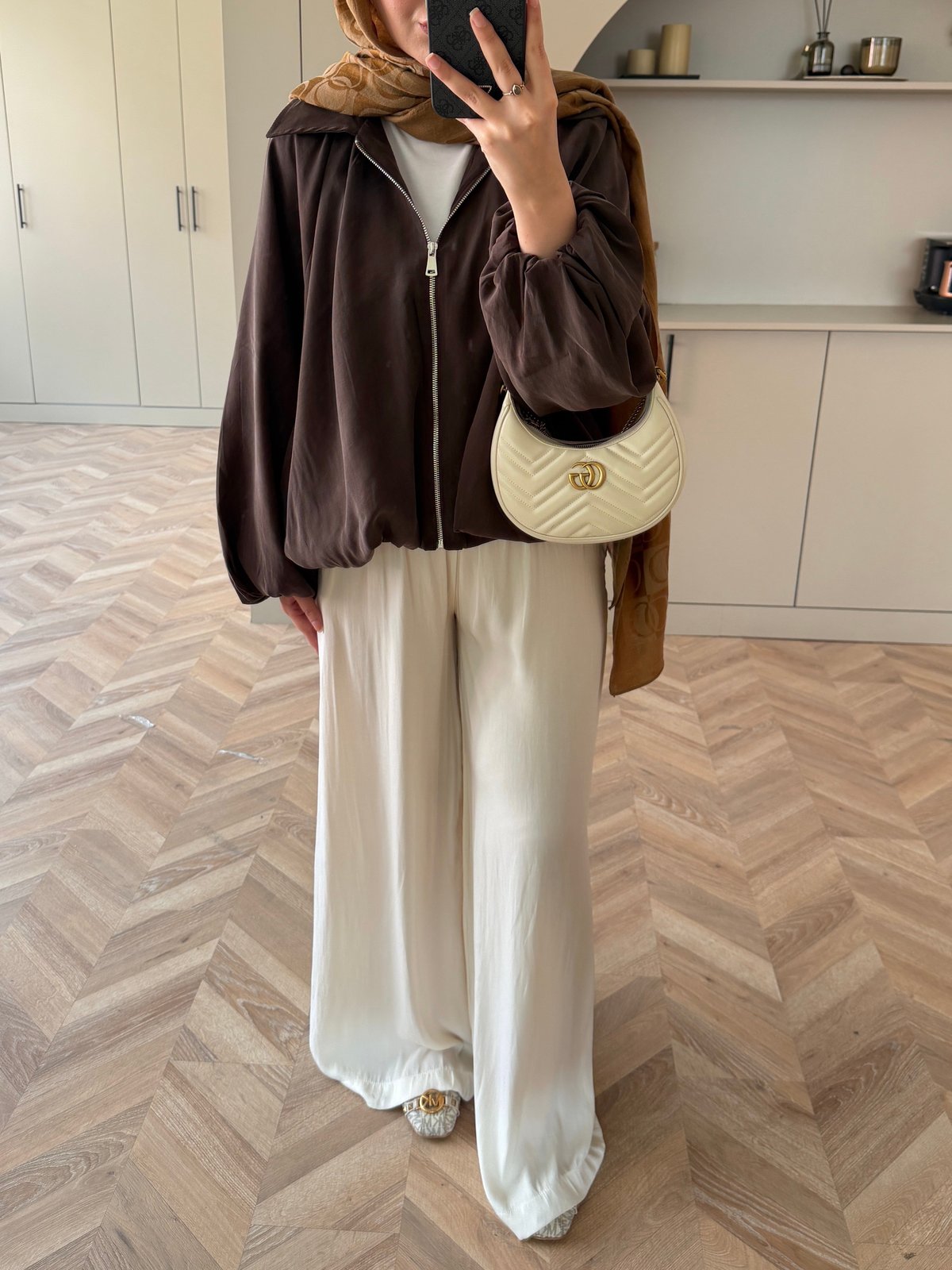 Serga Bomber Ceket Kahve (833)