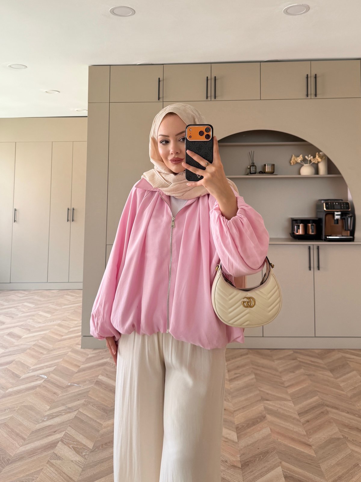 Serga Bomber Ceket Pembe (833)