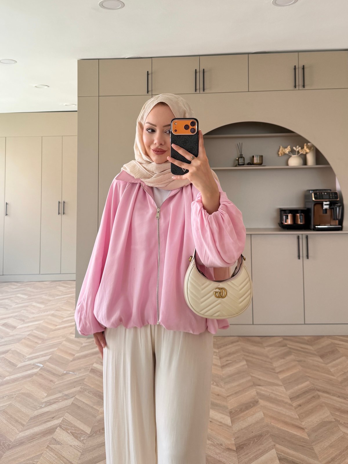 Serga Bomber Ceket Pembe (833)