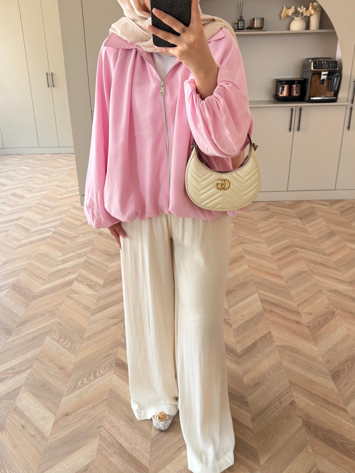 Serga Bomber Ceket Pembe (833)