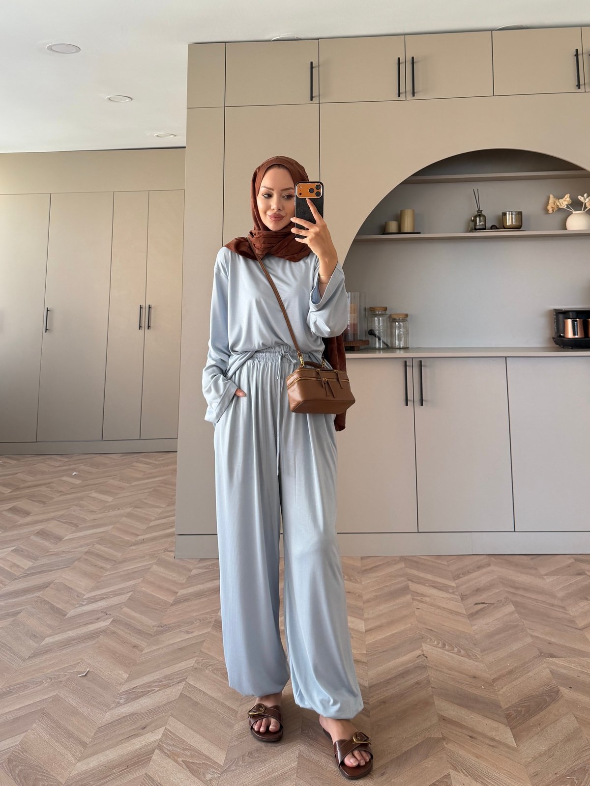 Sinore Oysh Pantolonlu Takım Mavi (4548)