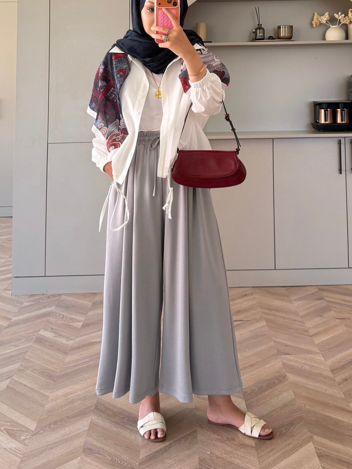 Sohe Oysho Pantolon Gri (3152)