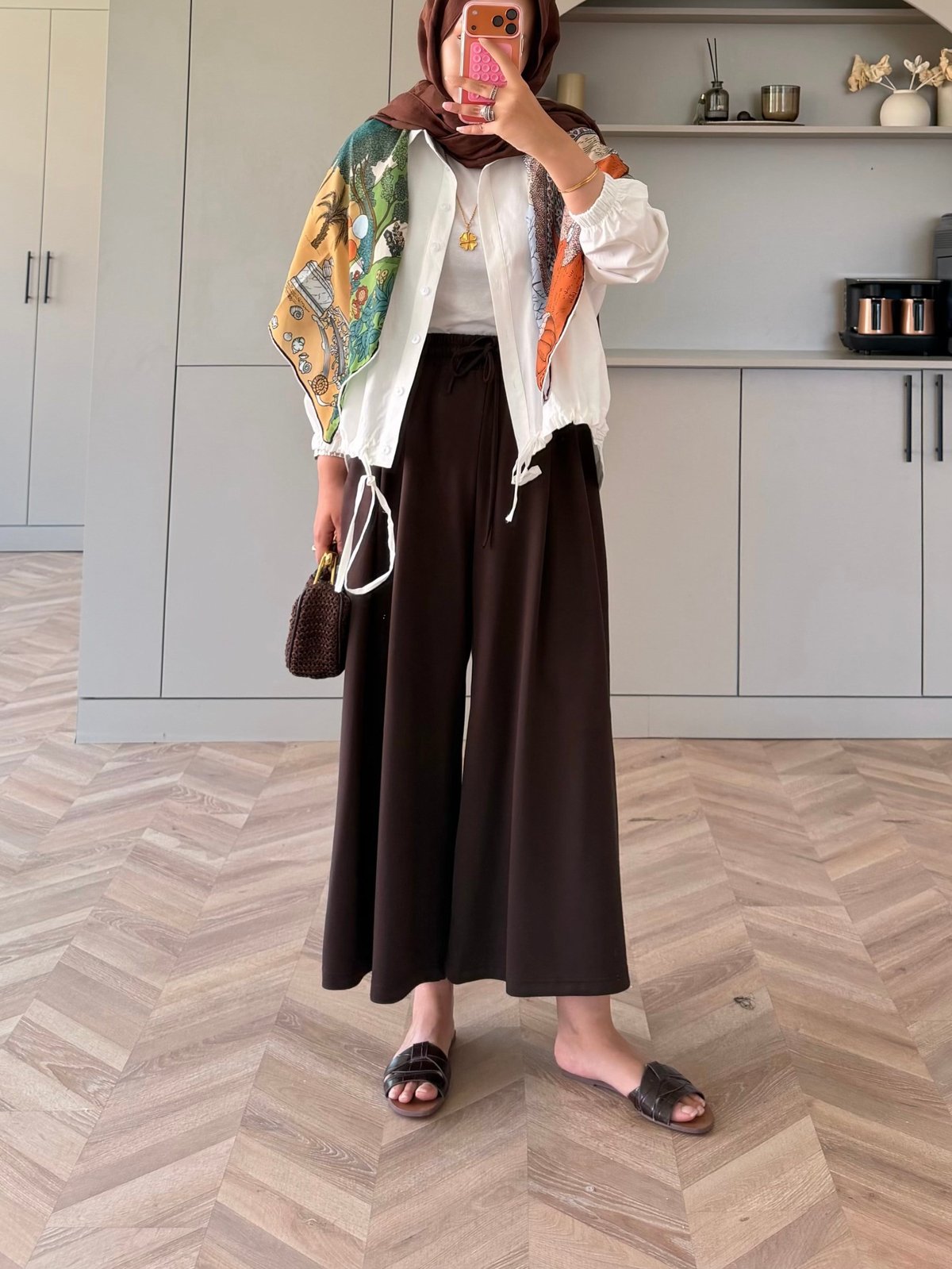 Sohe Oysho Pantolon Kahve (3152)