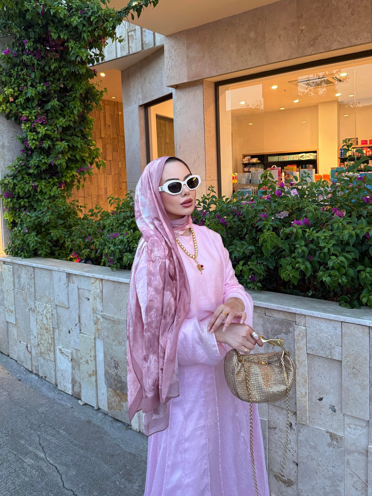Şura Etekli Takım Pembe