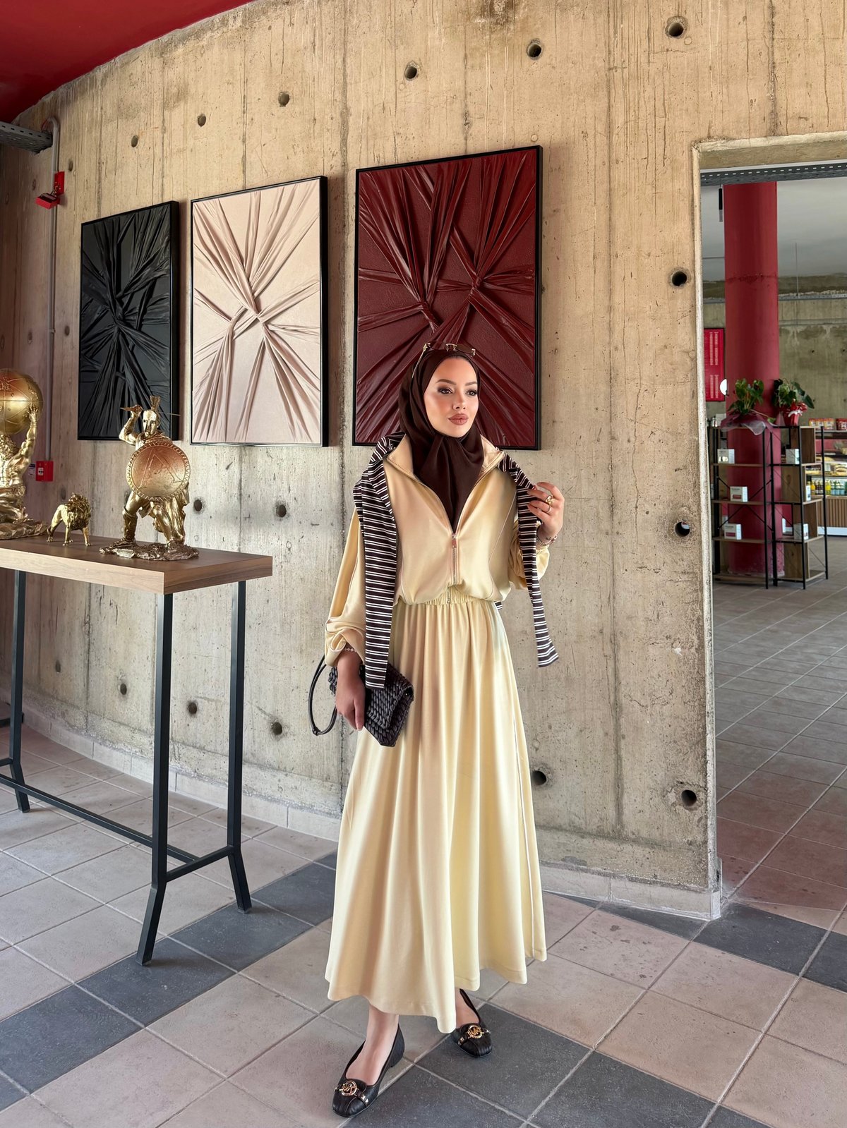 Tiana Oysh Etekli Takım ButterYellow (4553)