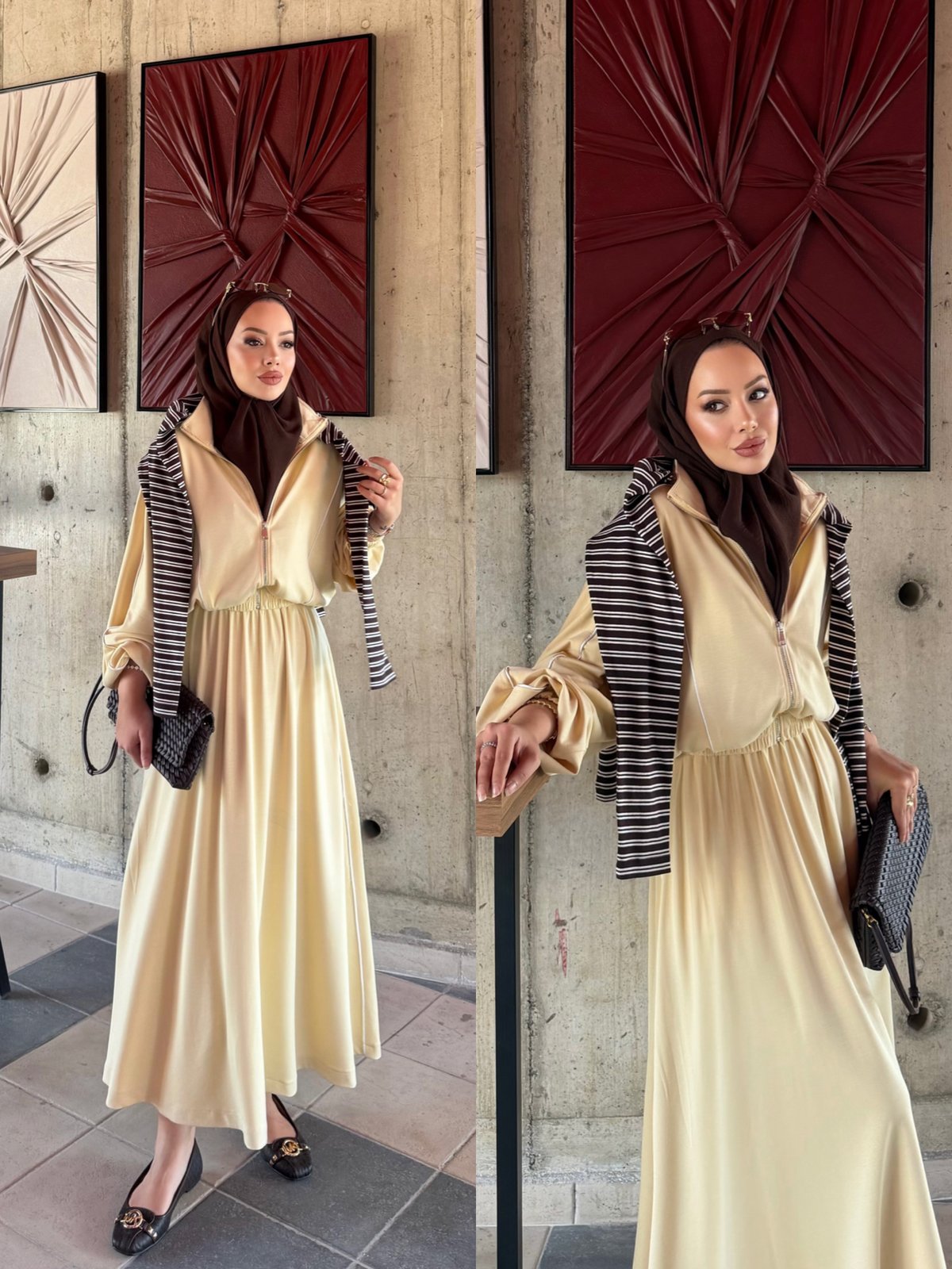 Tiana Oysh Etekli Takım ButterYellow (4553)