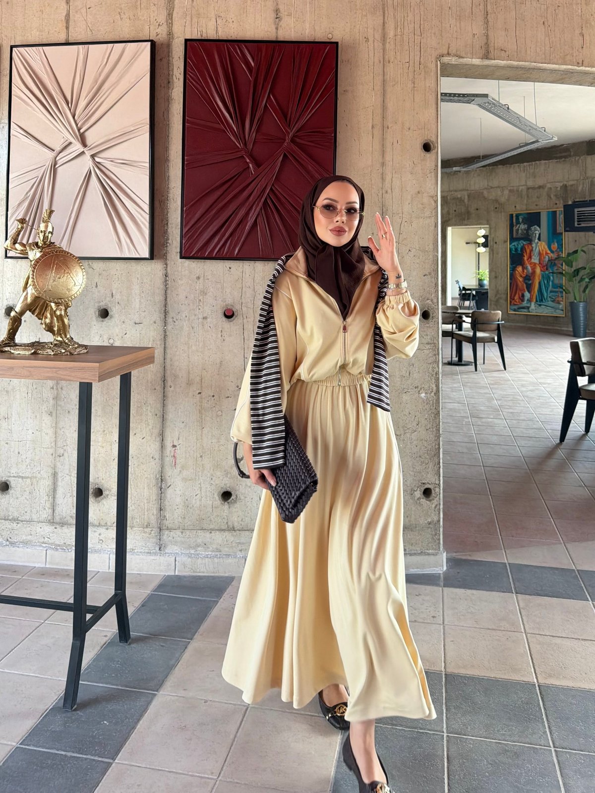 Tiana Oysh Etekli Takım ButterYellow (4553)